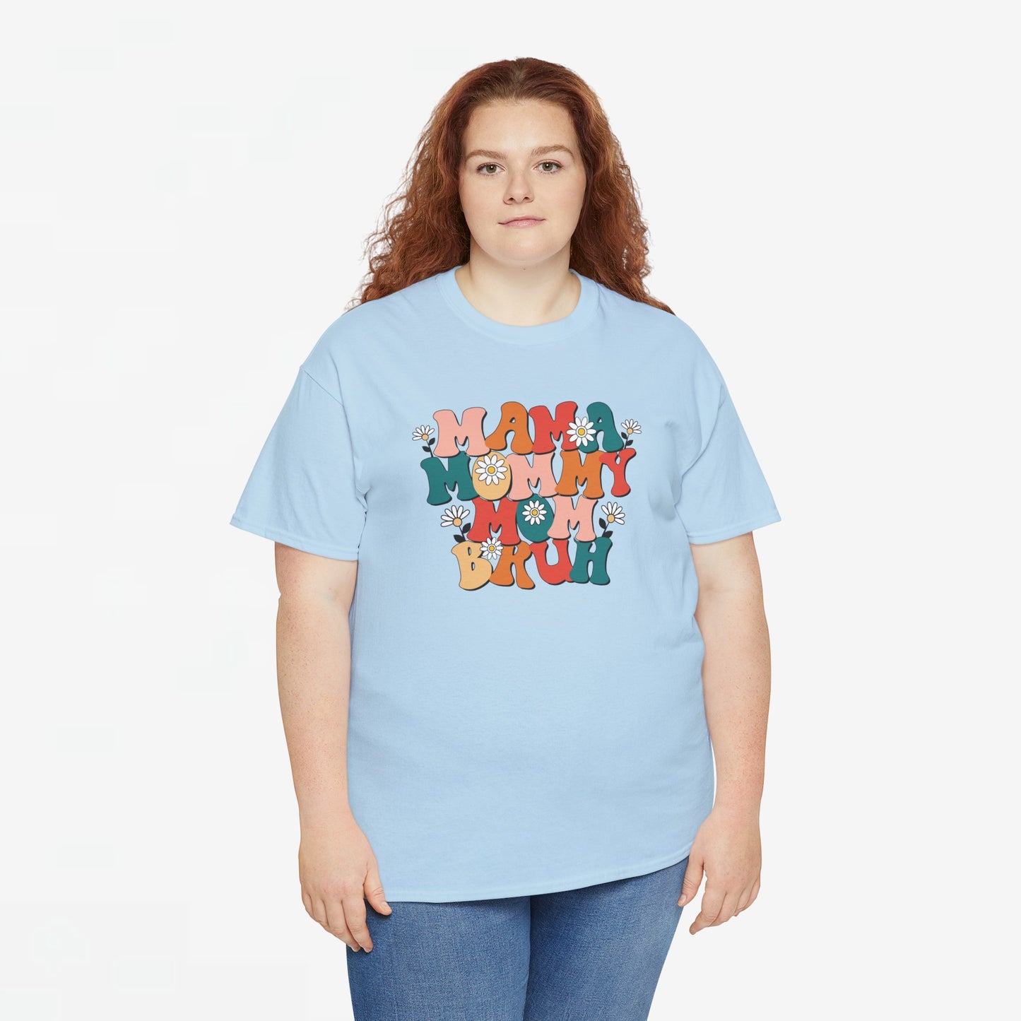 Moederdag Mama Cadeau - T-shirt - Mama Mommy Mom Bruh - Oversized - #58