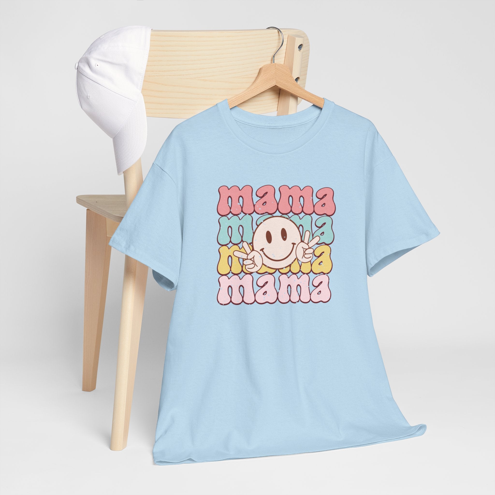 Moederdag Mama Cadeau - T-shirt - Happy Mama - Oversized - #53