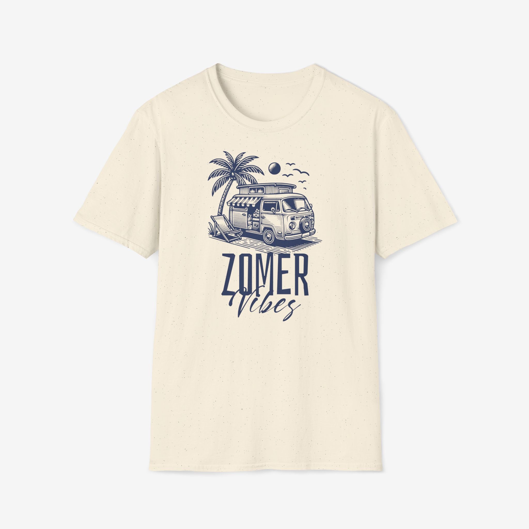 Zomer T-shirt met print - Camper Zomer Vibes | SkrrtShirt