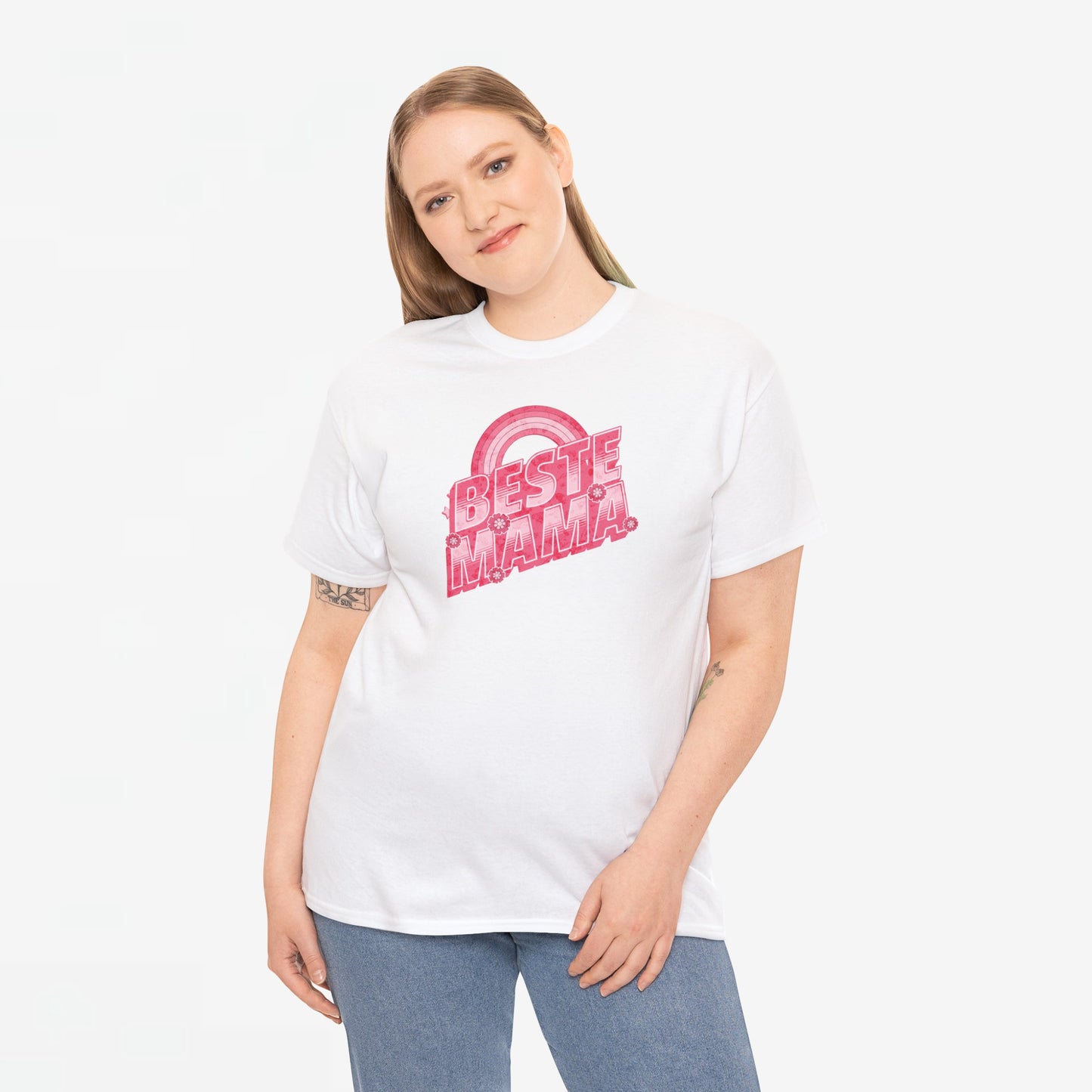 Moederdag Mama Cadeau - T-shirt - Beste Mama - Oversized - #74