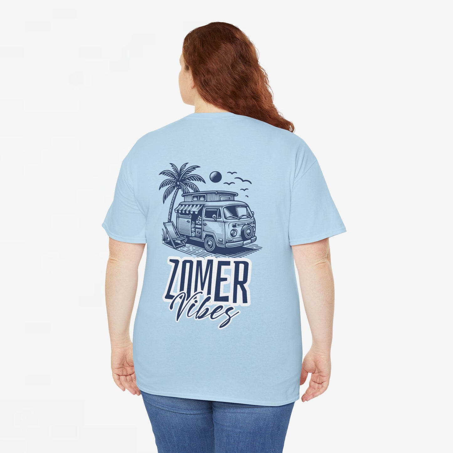 Zomer T-shirt voor Dames - Skrrtshirt Zomervakantie Oversized Tee #7 - Zomer Vibes