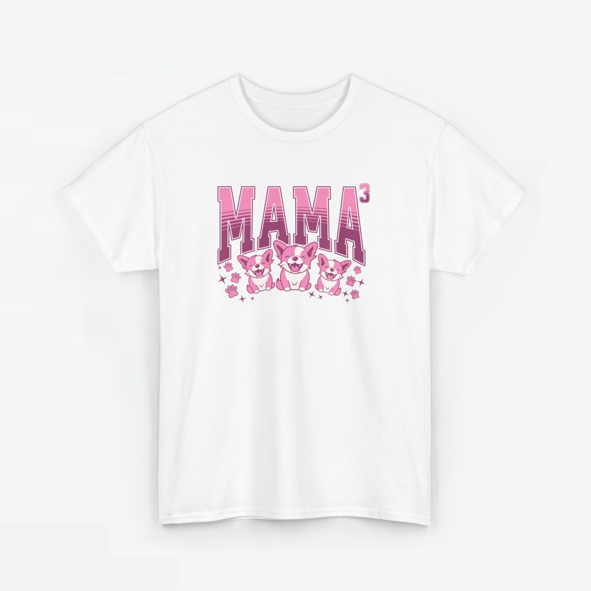 Moederdag Mama Cadeau - T-shirt - Mama van 3 - Oversized - #92