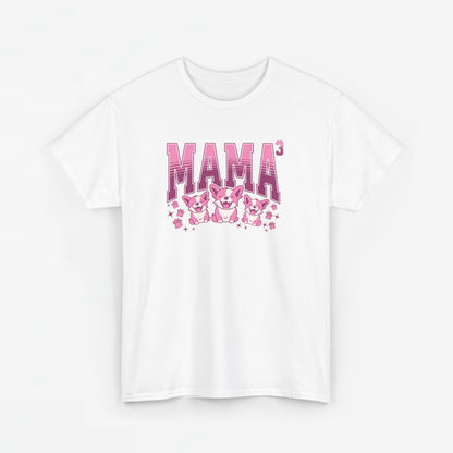 Moederdag Mama Cadeau - T-shirt - Mama van 3 - Oversized - #92