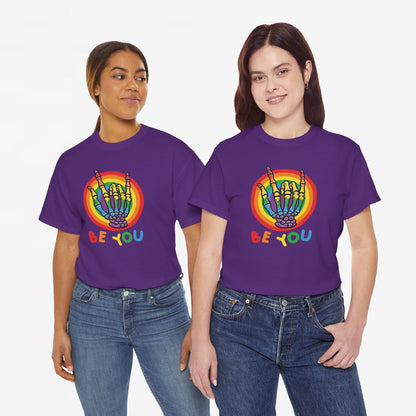 Gay Pride T-shirt - Be You - Oversized #75