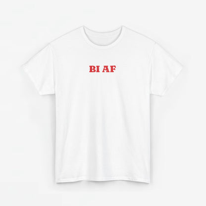 Gay Pride T-shirt -  BI AF - Oversized Tee