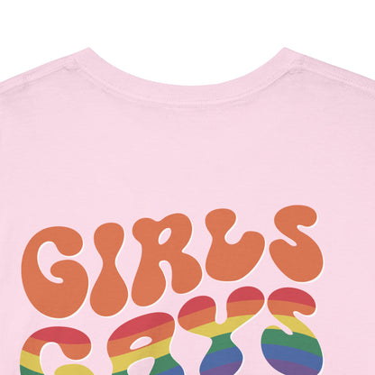 Gay Pride T-shirt - Girls Gays and Theys - Back Print - Oversized #21