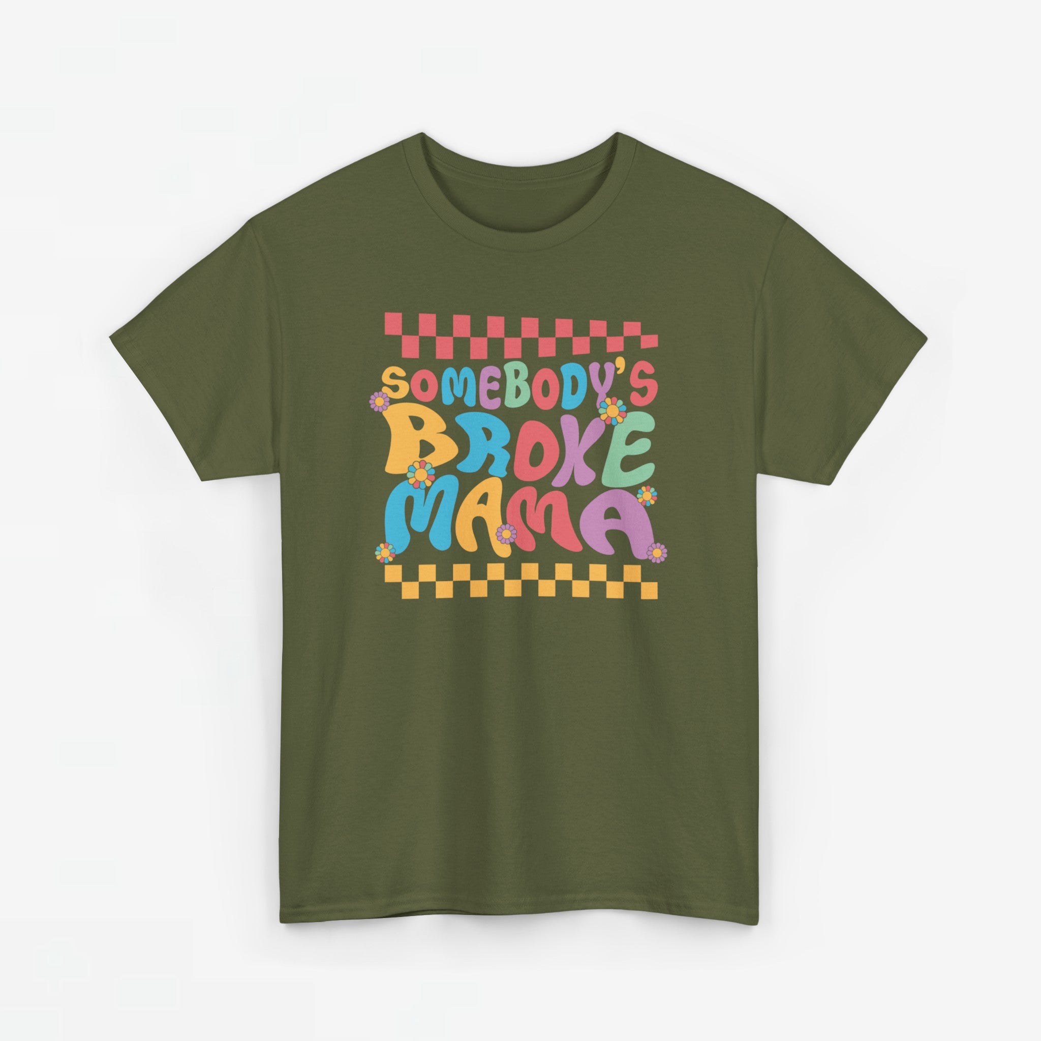 Moederdag Mama Cadeau - T-shirt - Somebody's Broke Mama - Oversized - #37