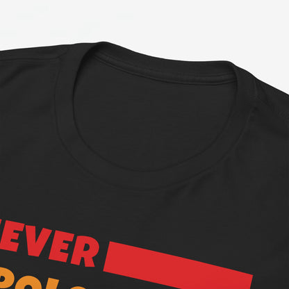 Gay Pride T-shirt - Never Apologize For Who You Love - Oversized #15