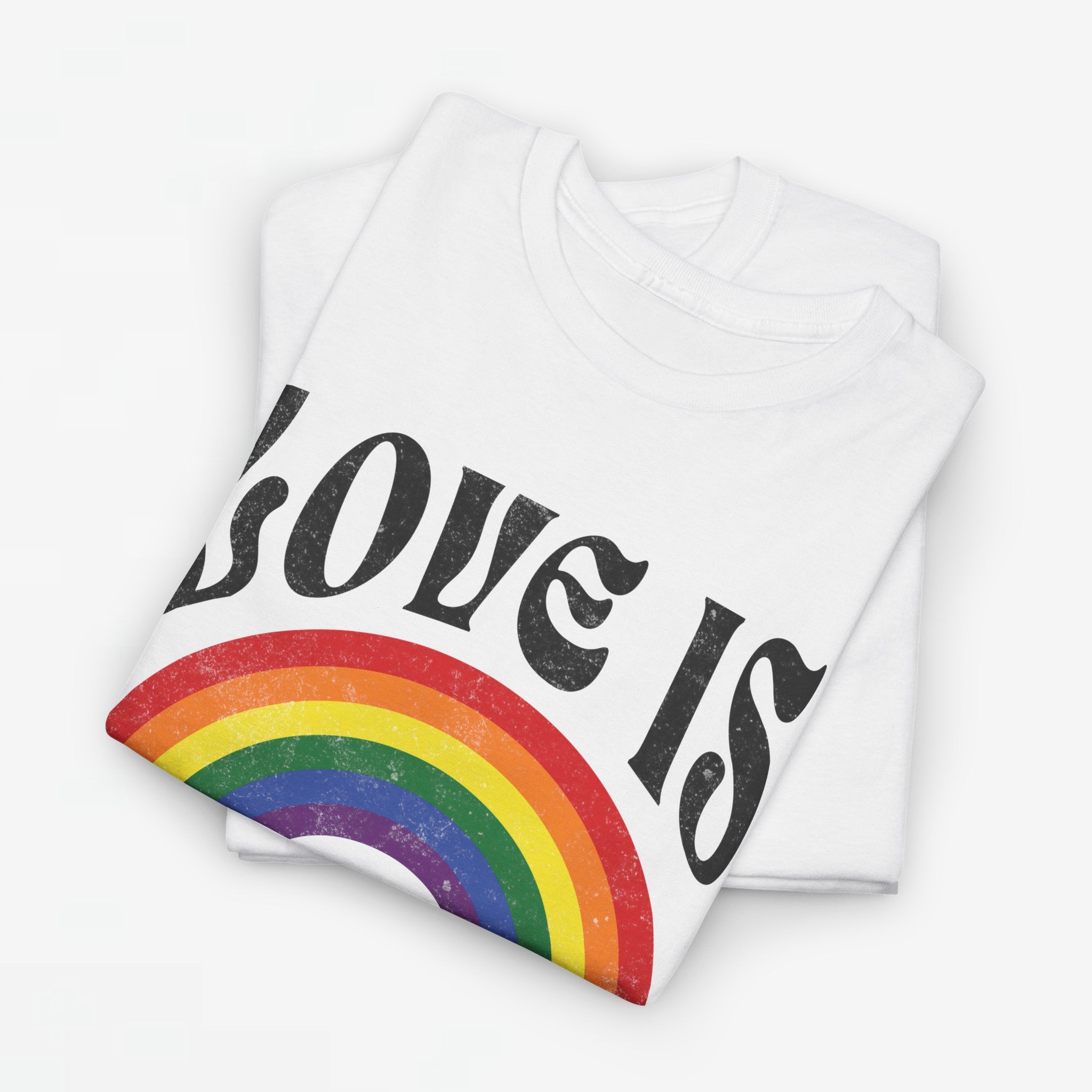 Gay Pride T-shirt - Love is love- Oversized #53