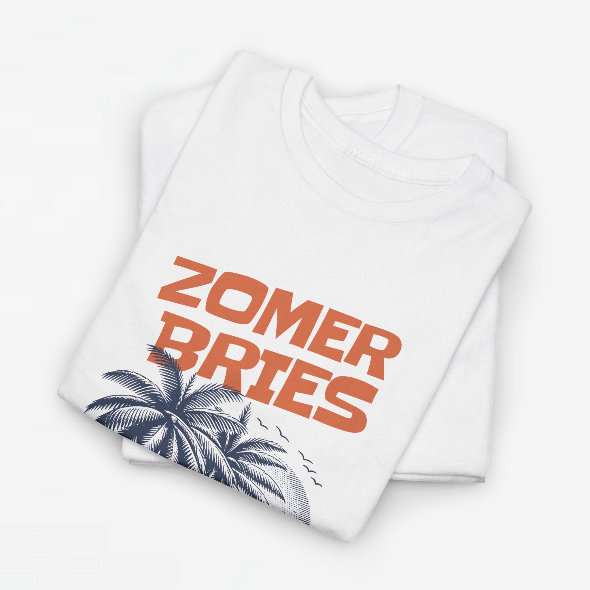 Heren Zomer Oversized T-shirt met print - Zomer Bries