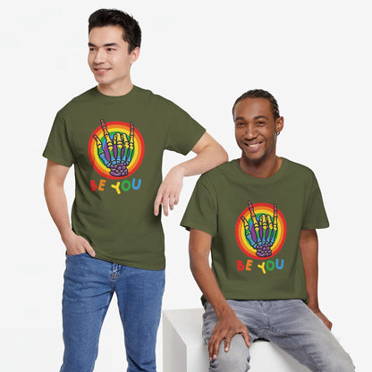 Gay Pride T-shirt - Be You - Oversized #75