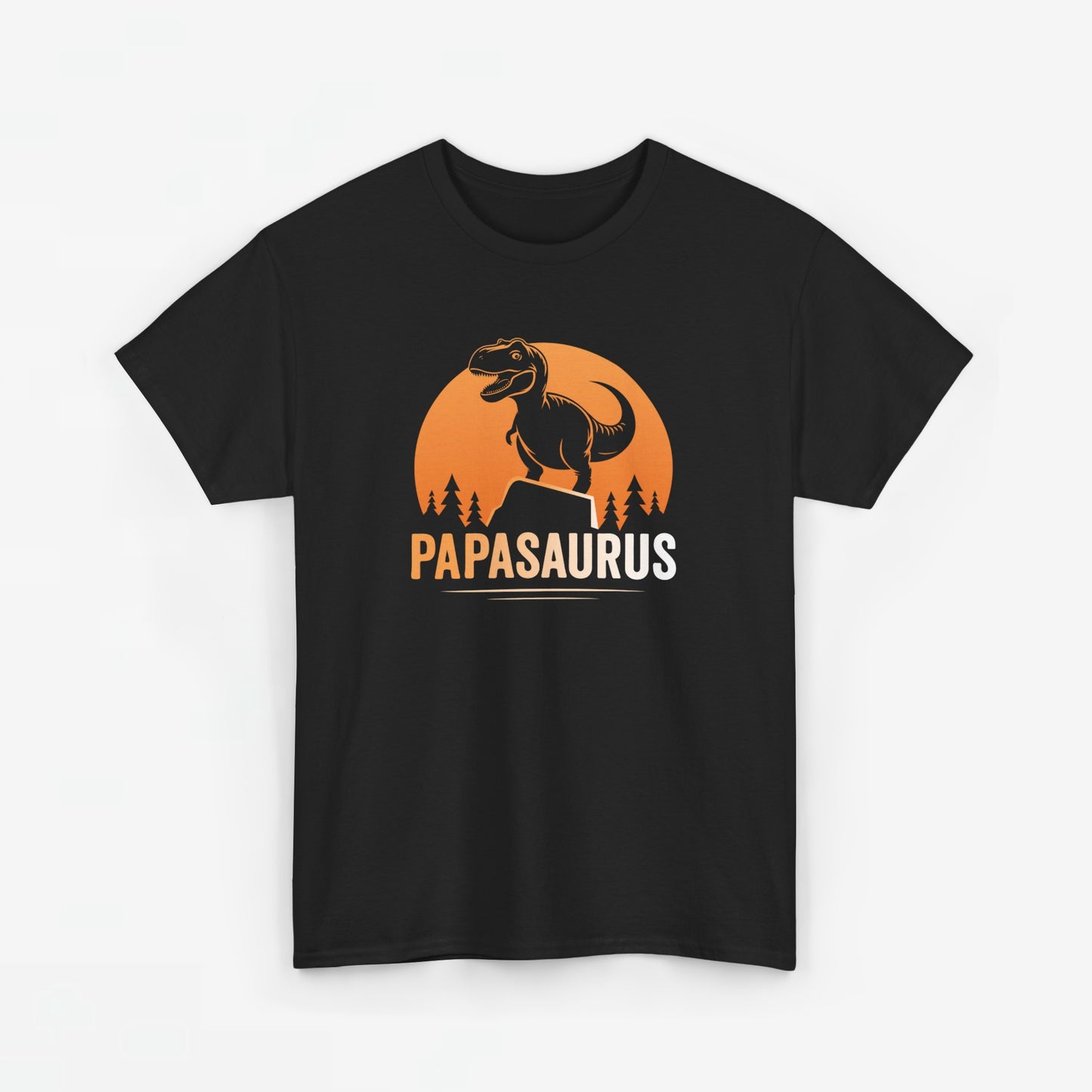 Vaderdag Papa Cadeau - T-shirt - Papasaurus - Oversized #40