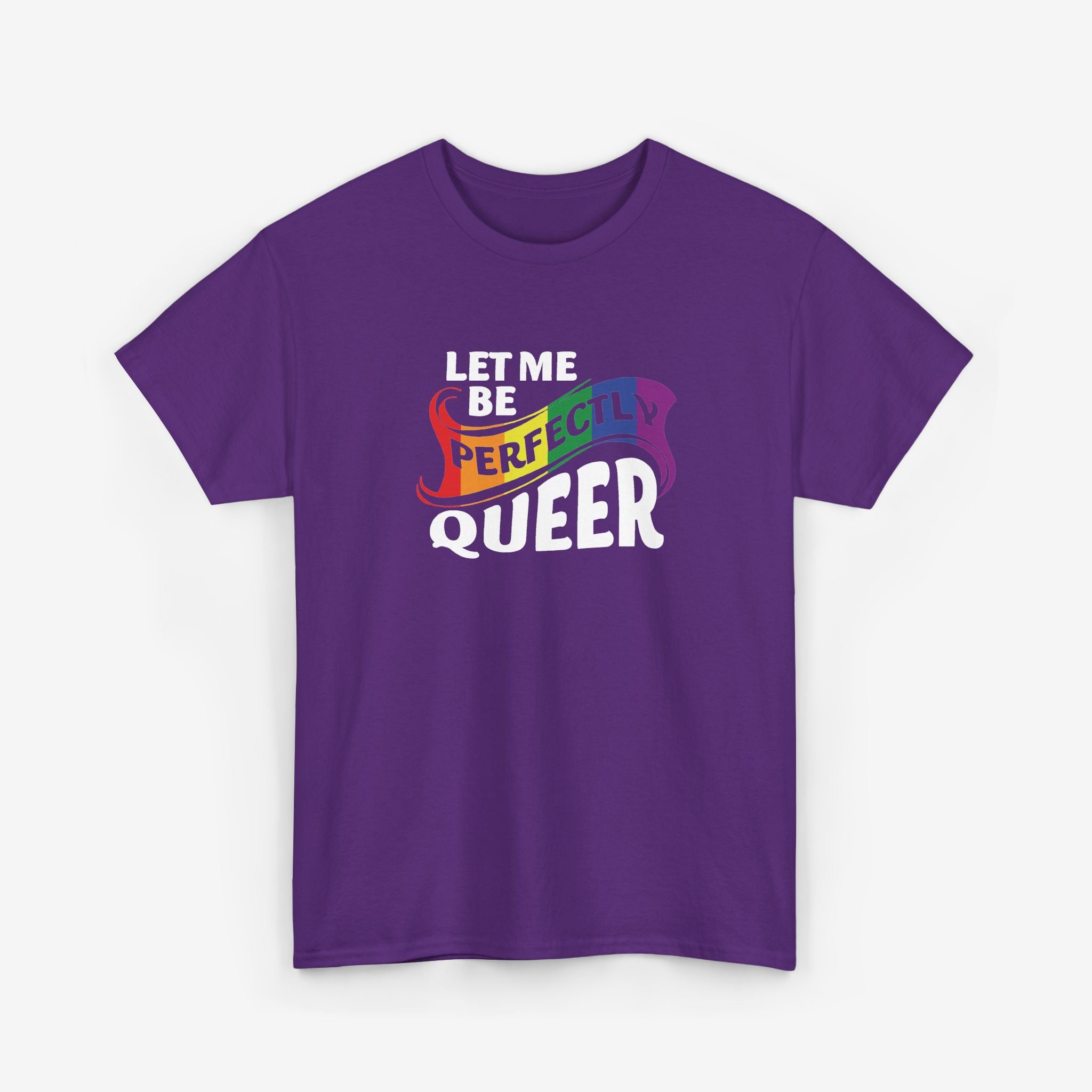 Gay Pride T-shirt - Let Me Be Perfectly Queer | SkrrtShirt