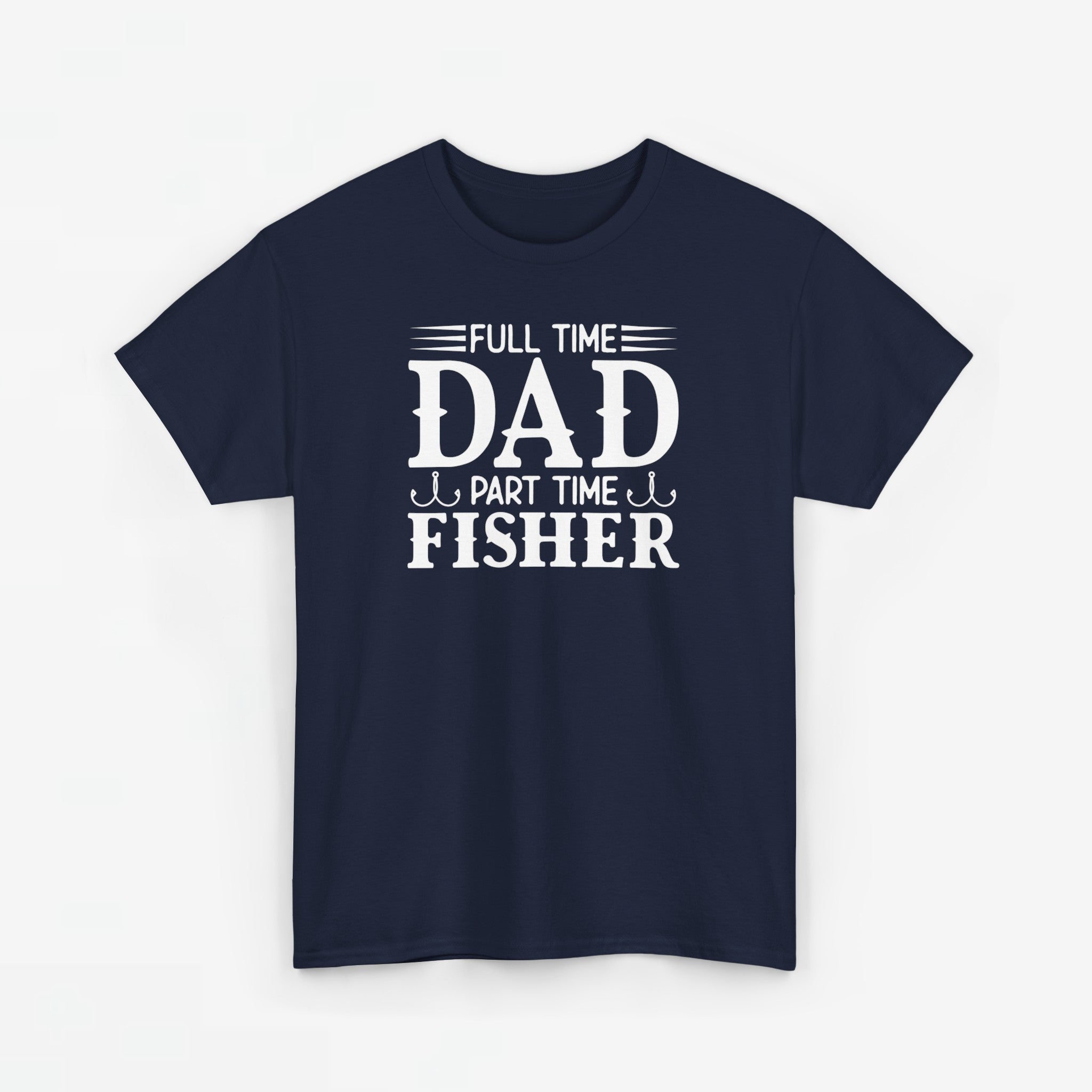 Vaderdag Papa Cadeau - T-shirt - Full Time Dad, Part Time Fisher - Oversized #11
