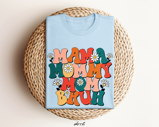 Moederdag Mama Cadeau - T-shirt - Mama Mommy Mom Bruh - Oversized - #58