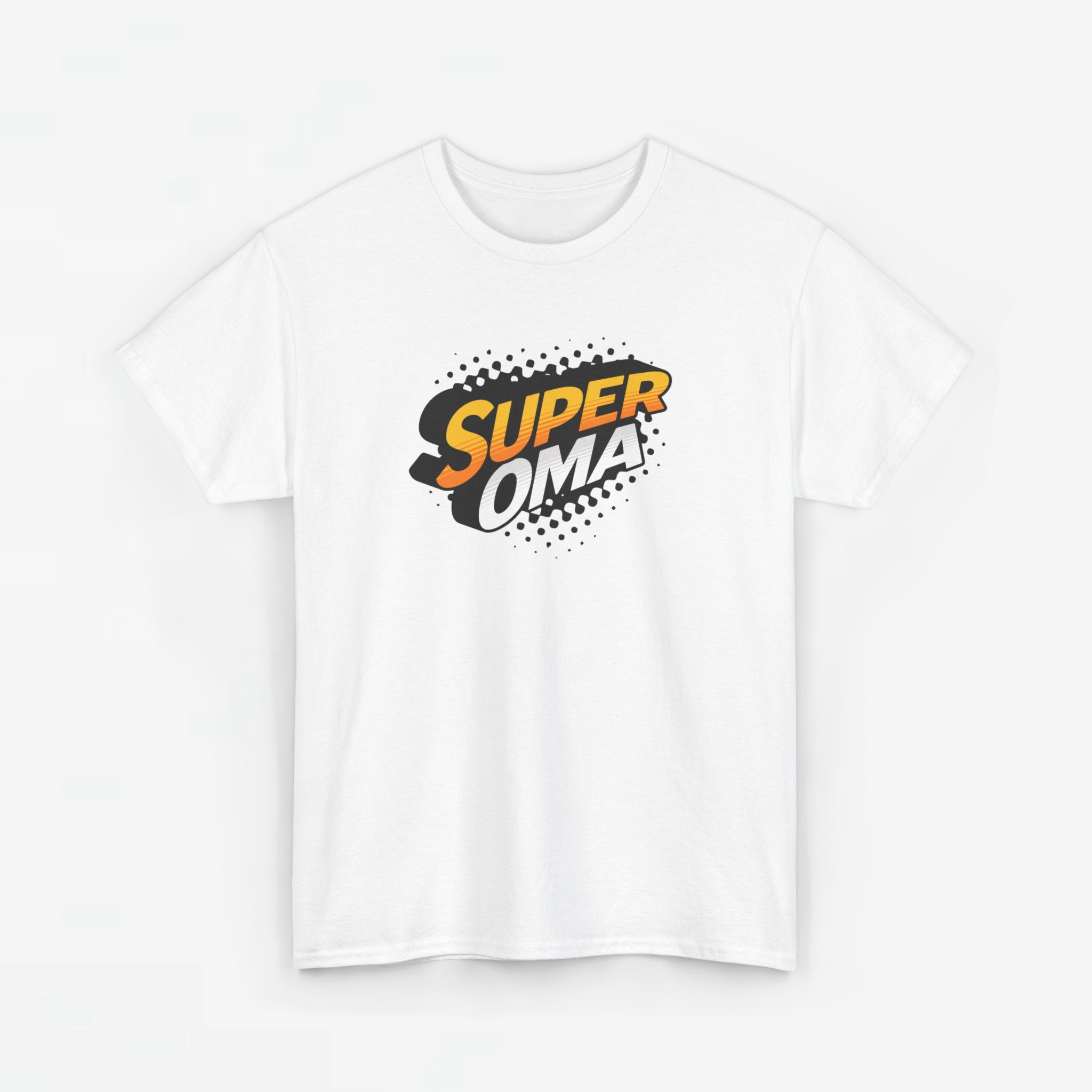 Moederdag Mama Cadeau - T-shirt - Super Oma - Oversized - #81