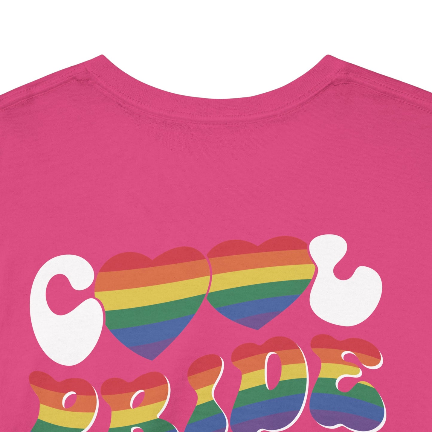 Gay Pride T-shirt - Cool Pride Club - Back Print - Oversized #21