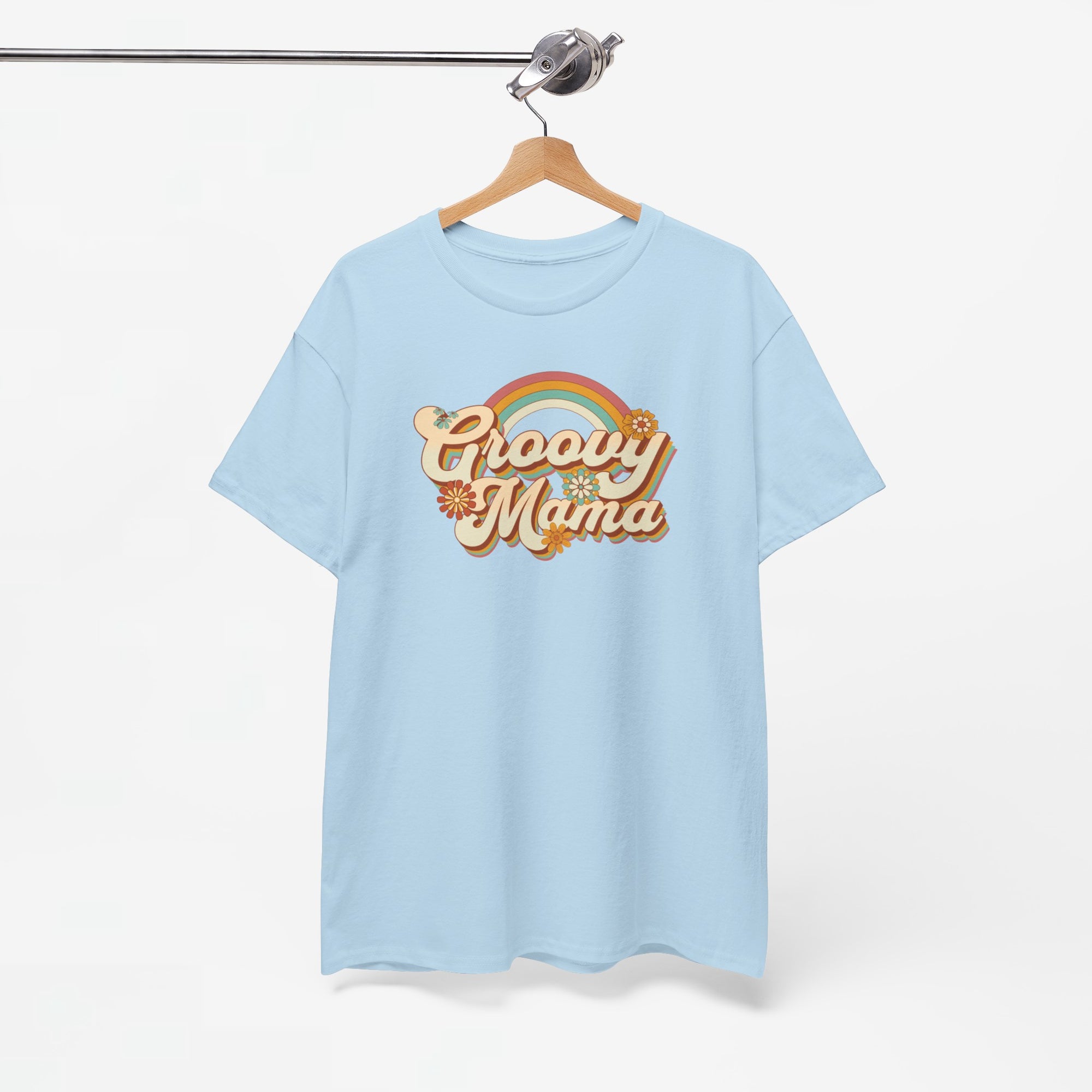 Moederdag Mama Cadeau - T-shirt - Groovy Mama - Oversized - #76