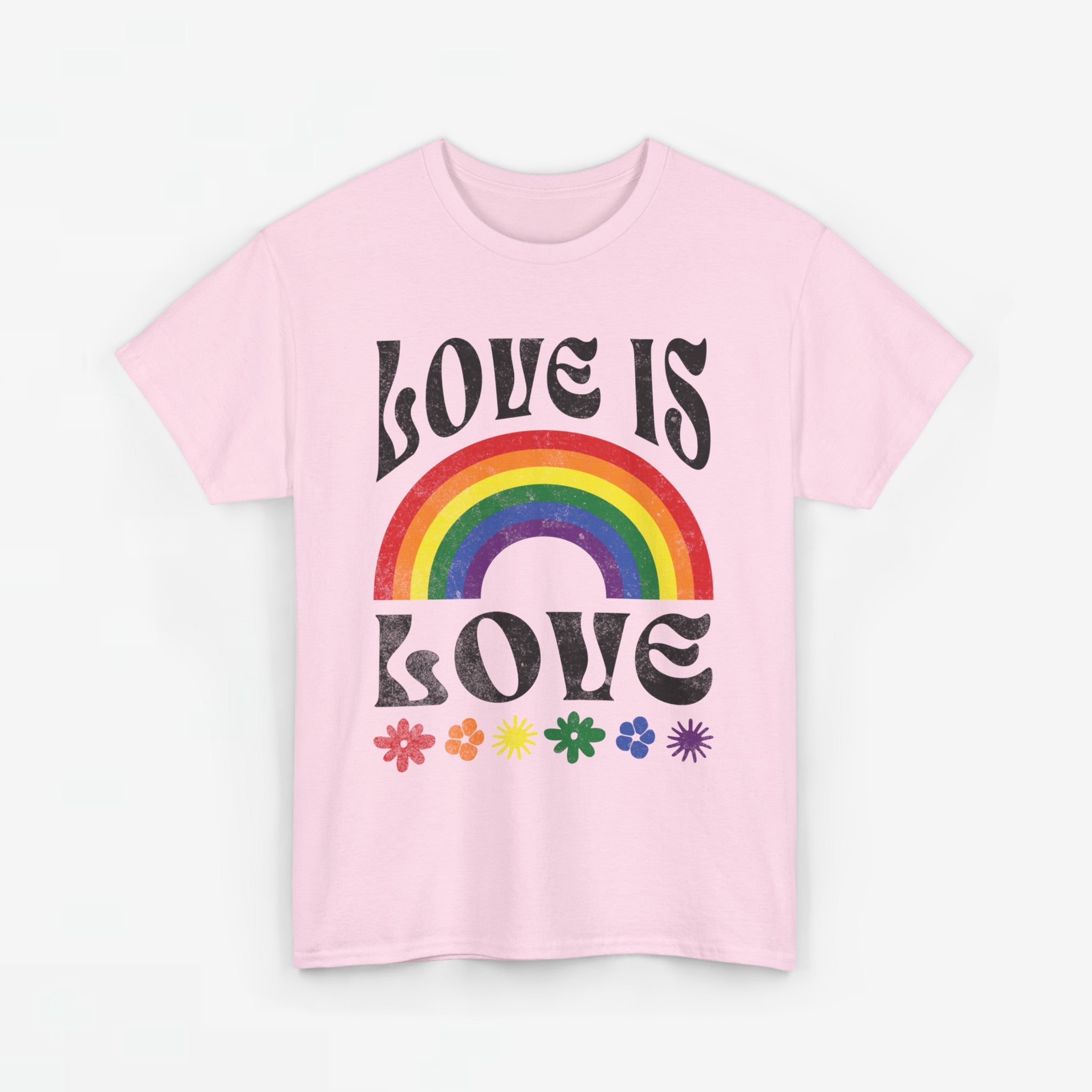 Gay Pride T-shirt - Love is love- Oversized #53