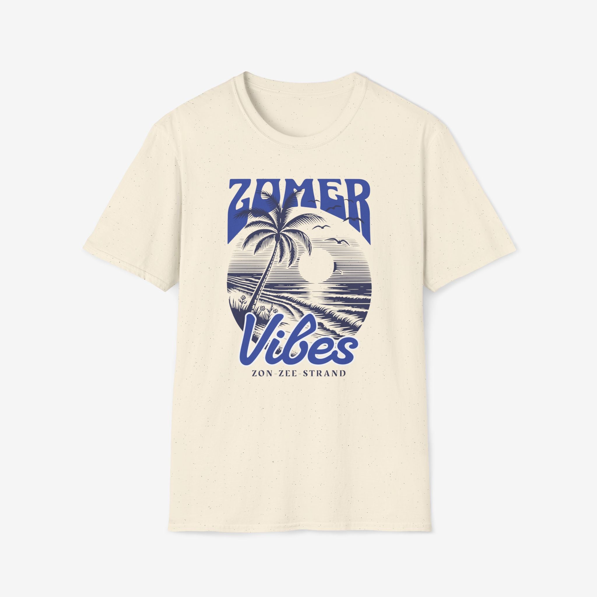Dames - Zomer T-shirt met print - Zomer Vibes | SkrrtShirt