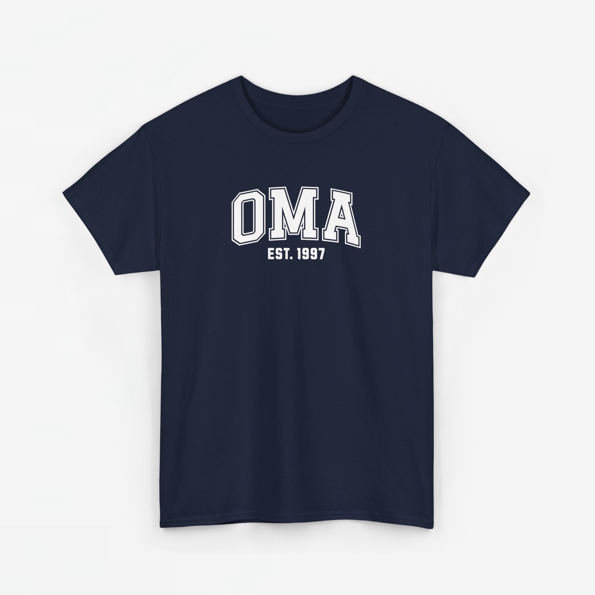 Gepersonaliseerde Moederdag Mama Cadeau - T-shirt - OMA - EST [Jaar]