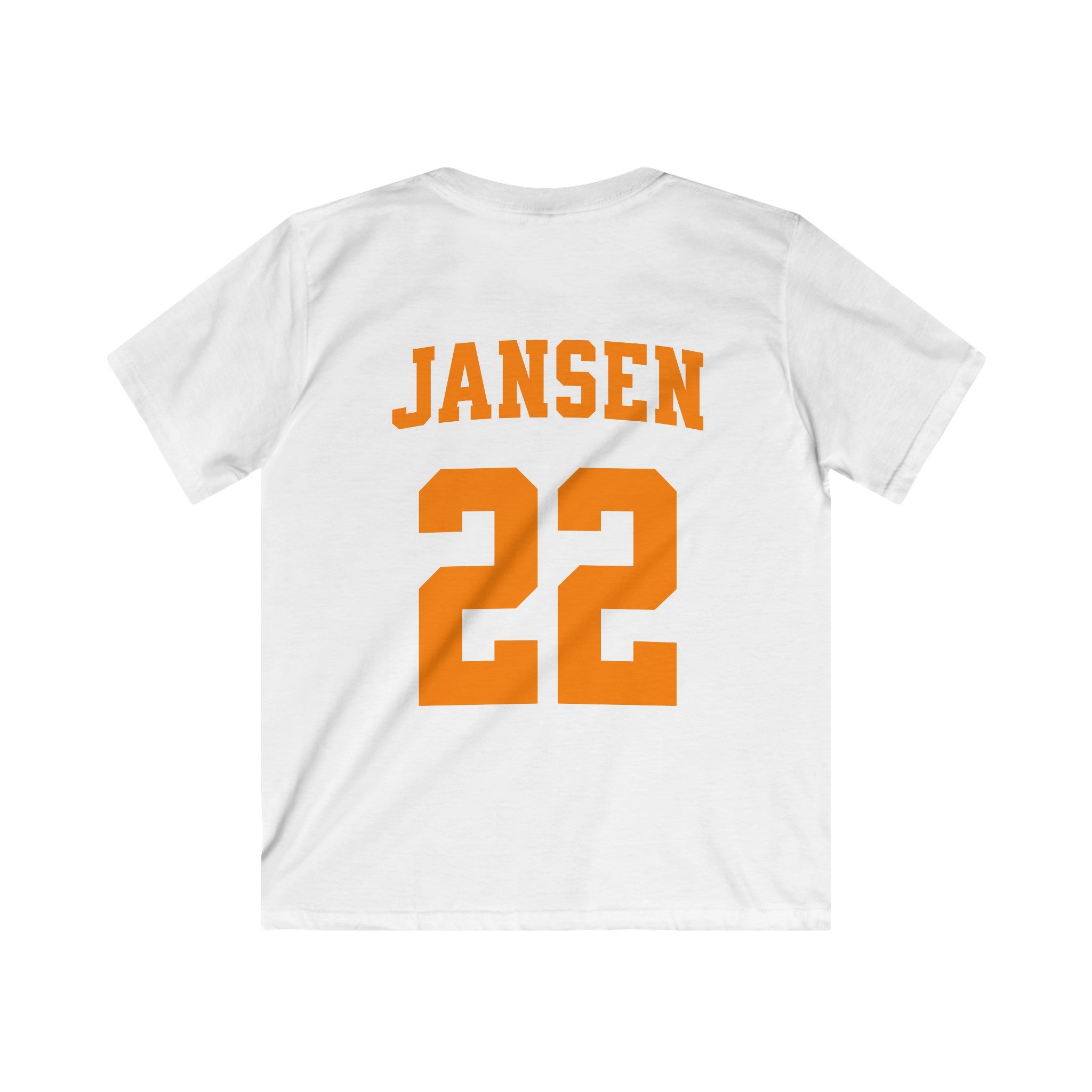 Kind Voetbal T-shirt - EK, WK en Koningsdag Kinderkleding - Personaliseer met Naam, Jaar & Rugnummer - HOLLAND