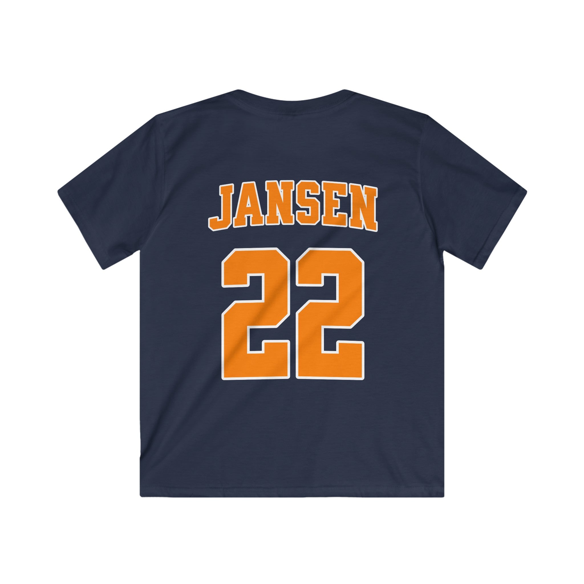 Kind Voetbal T-shirt - EK, WK en Koningsdag Kinderkleding - Personaliseer met Naam, Jaar & Rugnummer - HOLLAND
