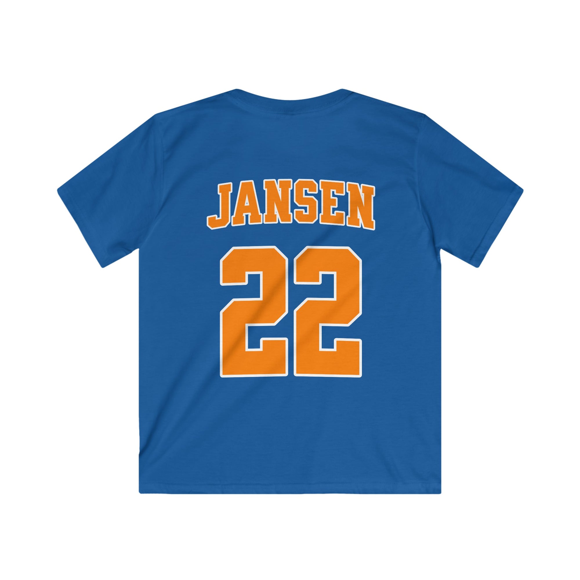 Kind Voetbal T-shirt - EK, WK en Koningsdag Kinderkleding - Personaliseer met Naam, Jaar & Rugnummer - HOLLAND