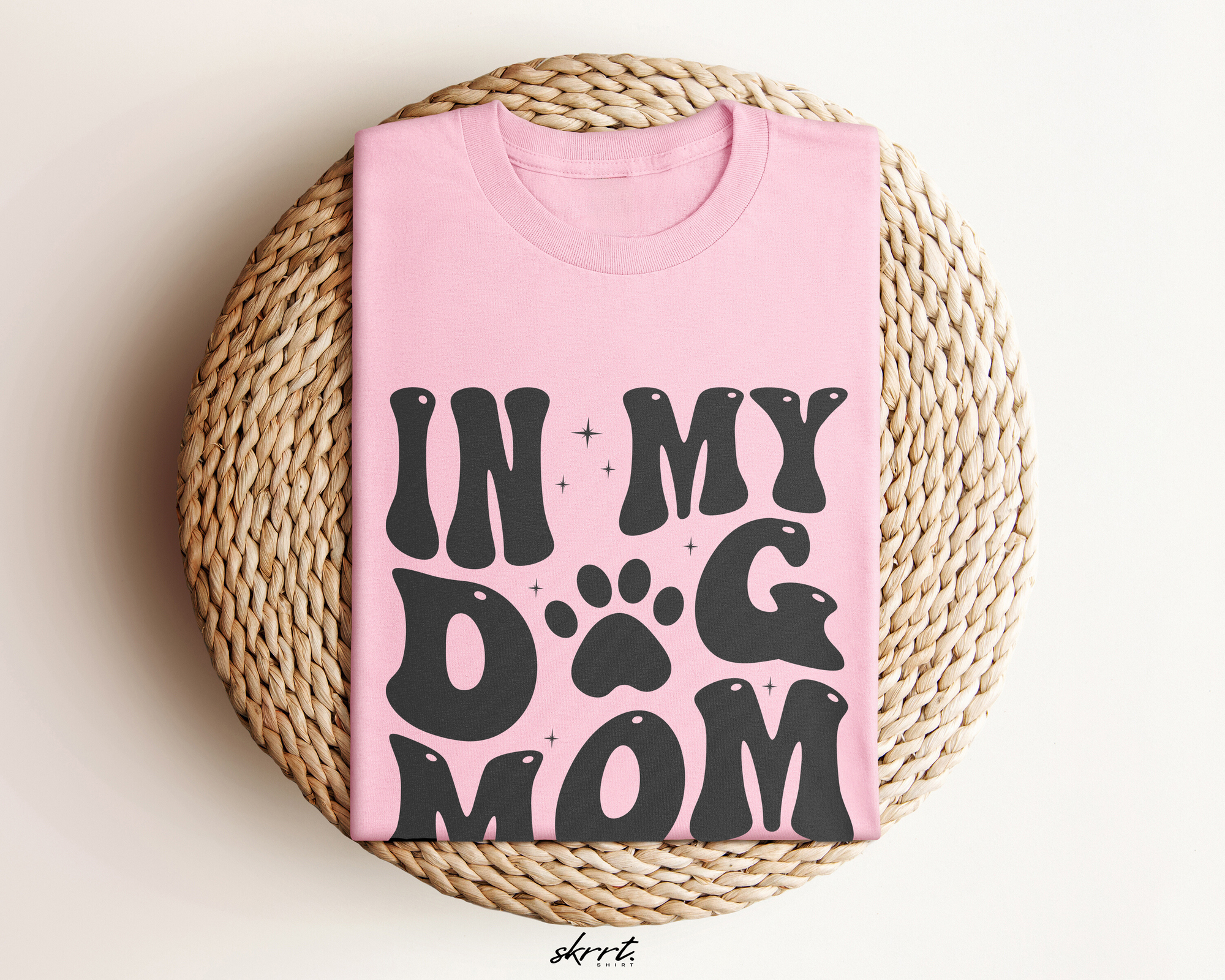 Moederdag Mama Cadeau - T-shirt - In My Dog Mom Era - Oversized - #60