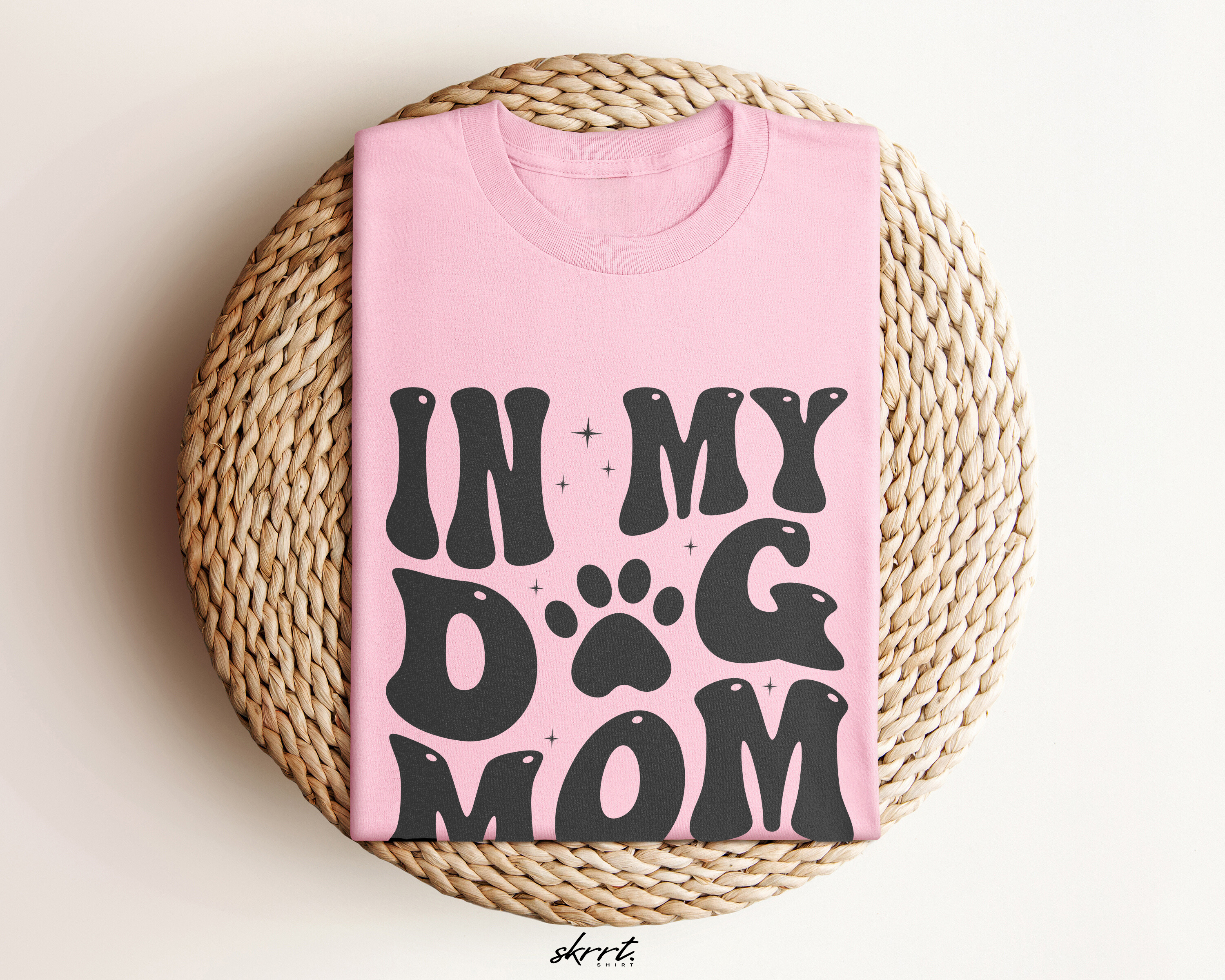 Moederdag Mama Cadeau - T-shirt - In My Dog Mom Era - Oversized - #60