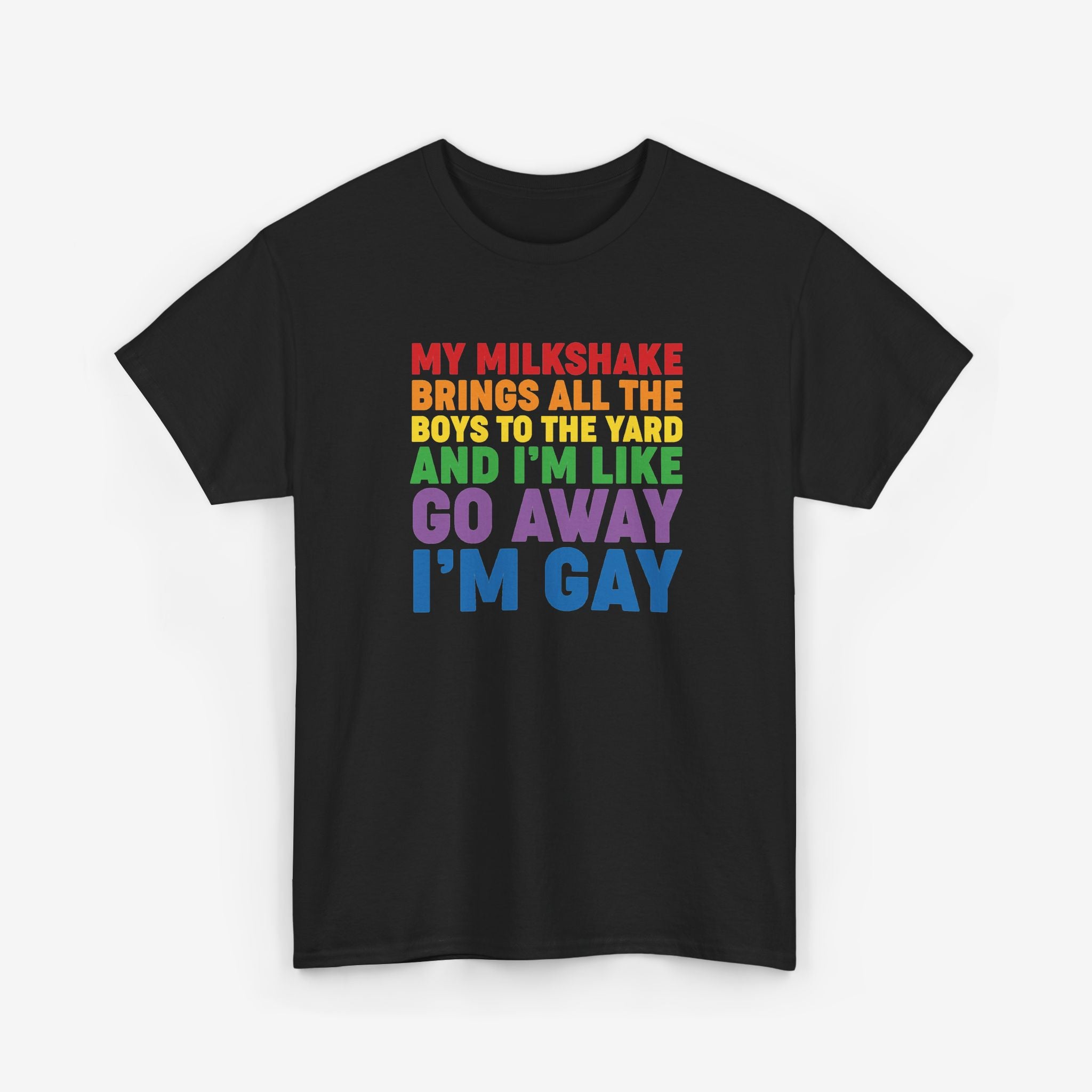 Gay Pride T-shirt - Go Away I'm Gay | SkrrtShirt