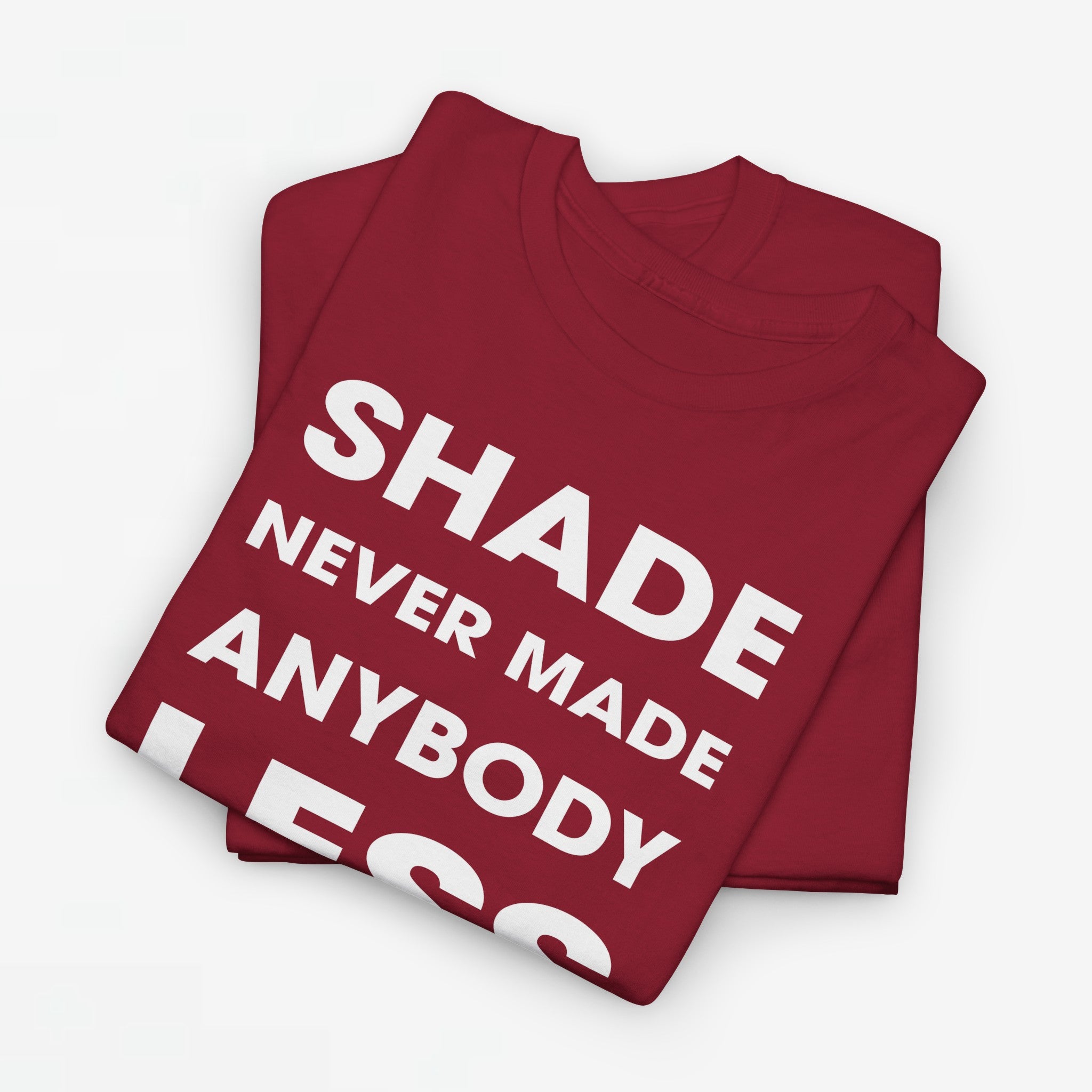 Gay Pride T-shirt - Shade never made anybody less gay - Oversized #62