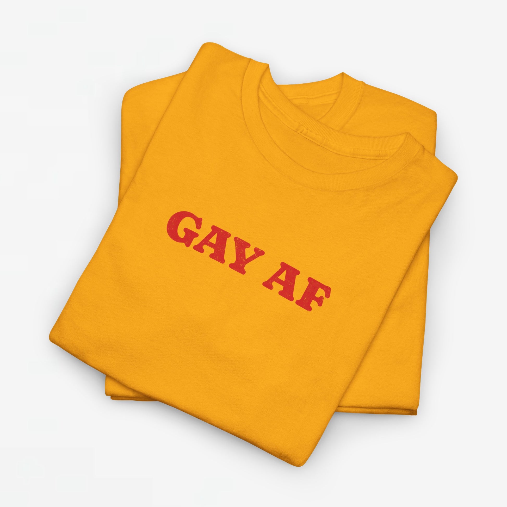 Gay Pride T-shirt -  Gay AF - Oversized Tee