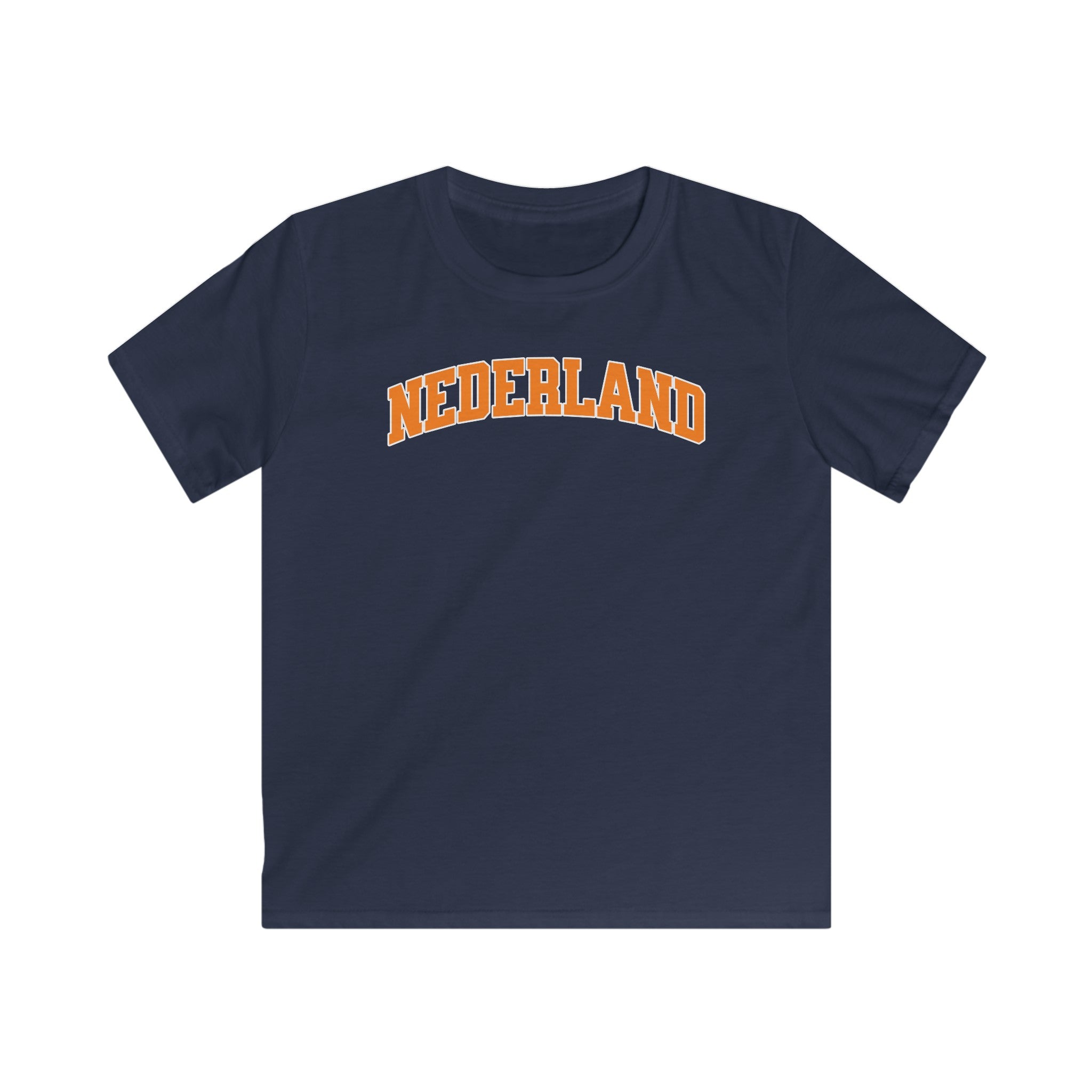 Kind Voetbal T-shirt - EK, WK en Koningsdag Kinderkleding - NEDERLAND