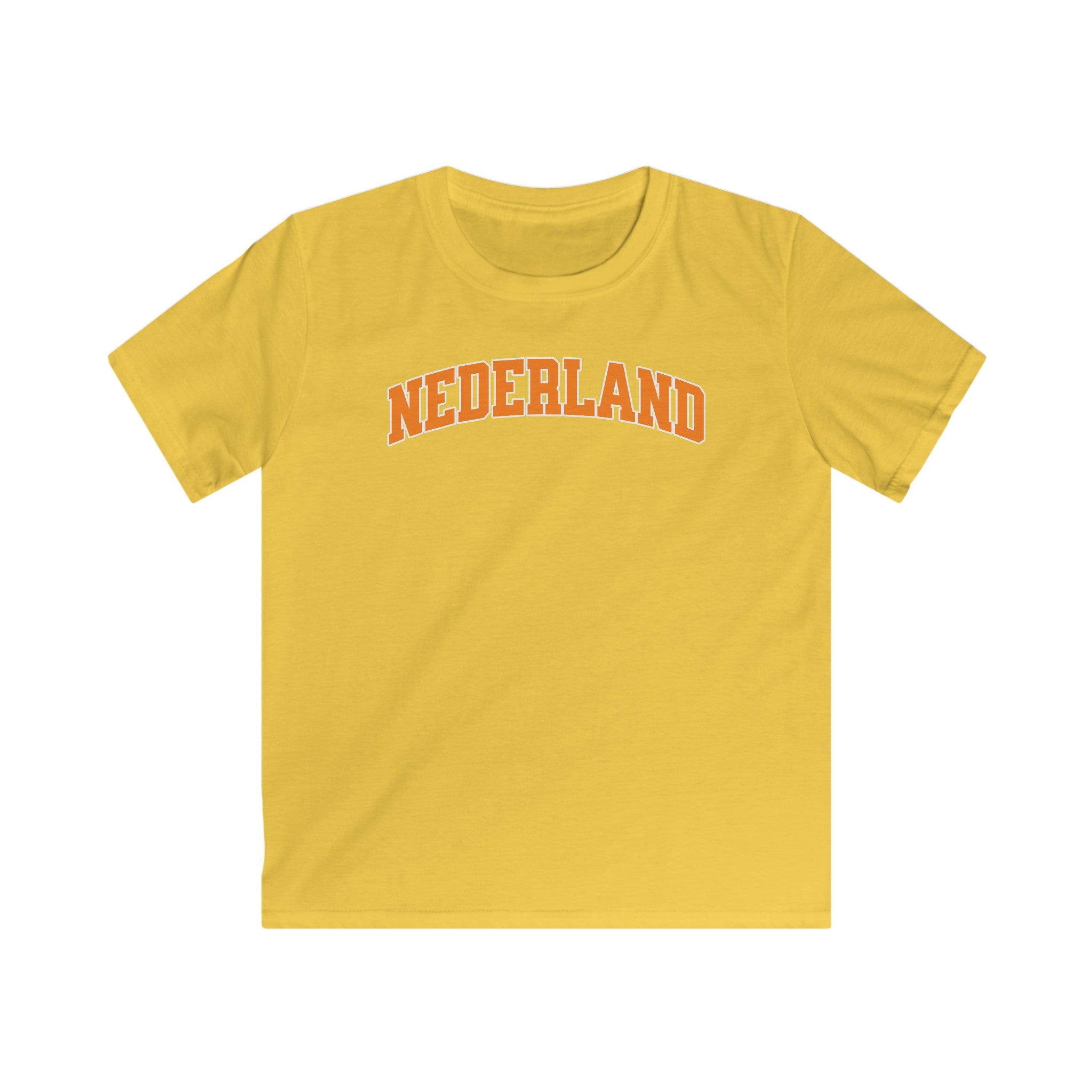 Kind Voetbal T-shirt - EK, WK en Koningsdag Kinderkleding - NEDERLAND
