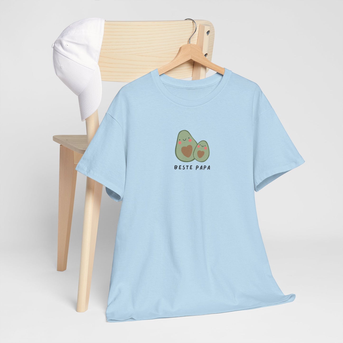 Vaderdag Papa Cadeau - T-shirt - Beste Papa Avocado - Oversized #62