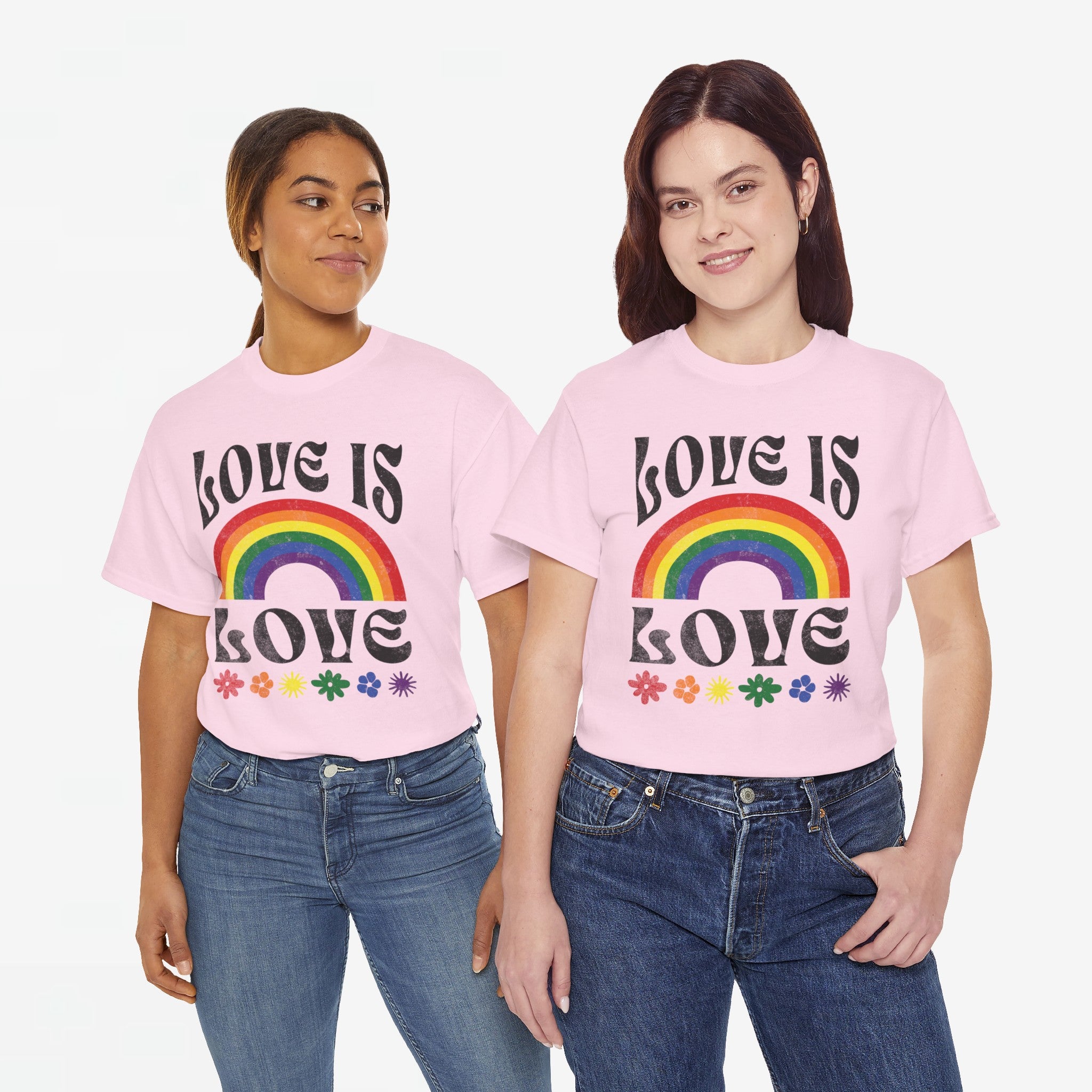 Gay Pride T-shirt - Love is love- Oversized #53