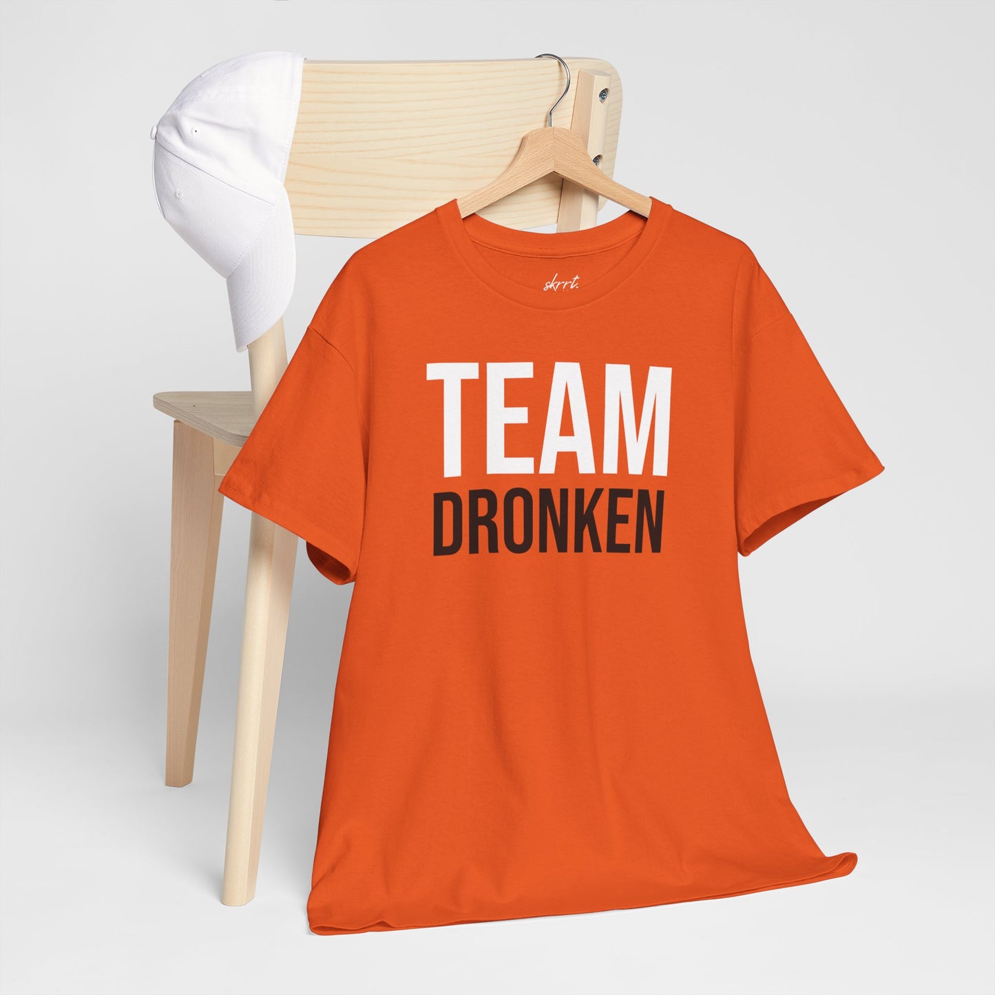 Team Dronken | Front Print | Koningsdag T-shirt | Oversized