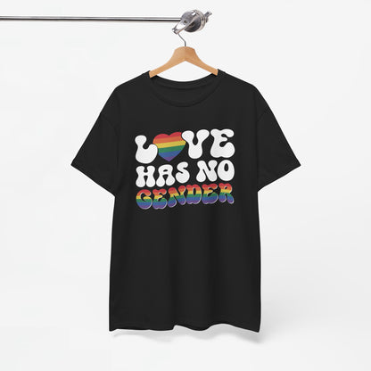 Gay Pride T-shirt - Love Has No Gender - Oversized #20