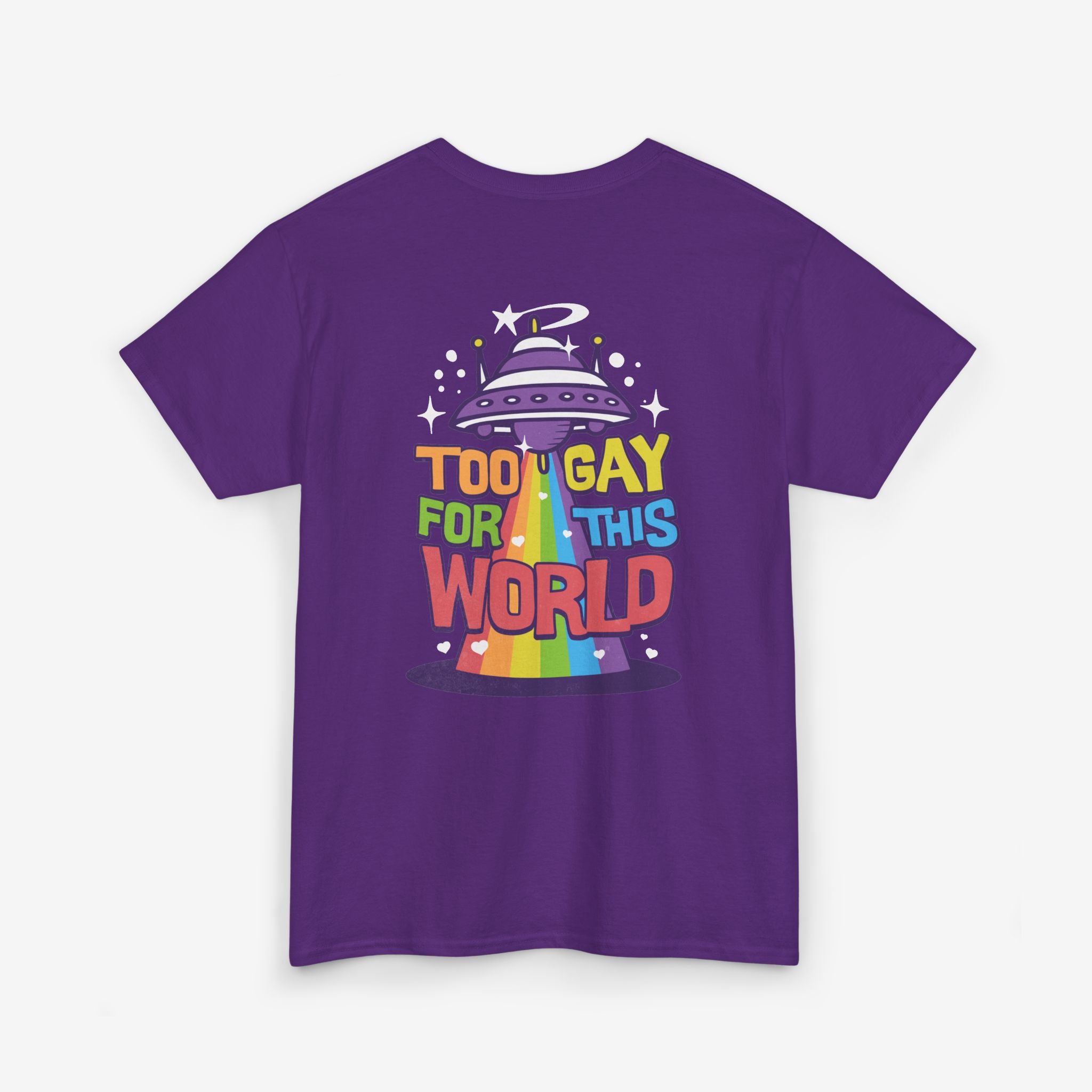 Gay Pride T-shirt - Too Gay For This World | SkrrtShirt