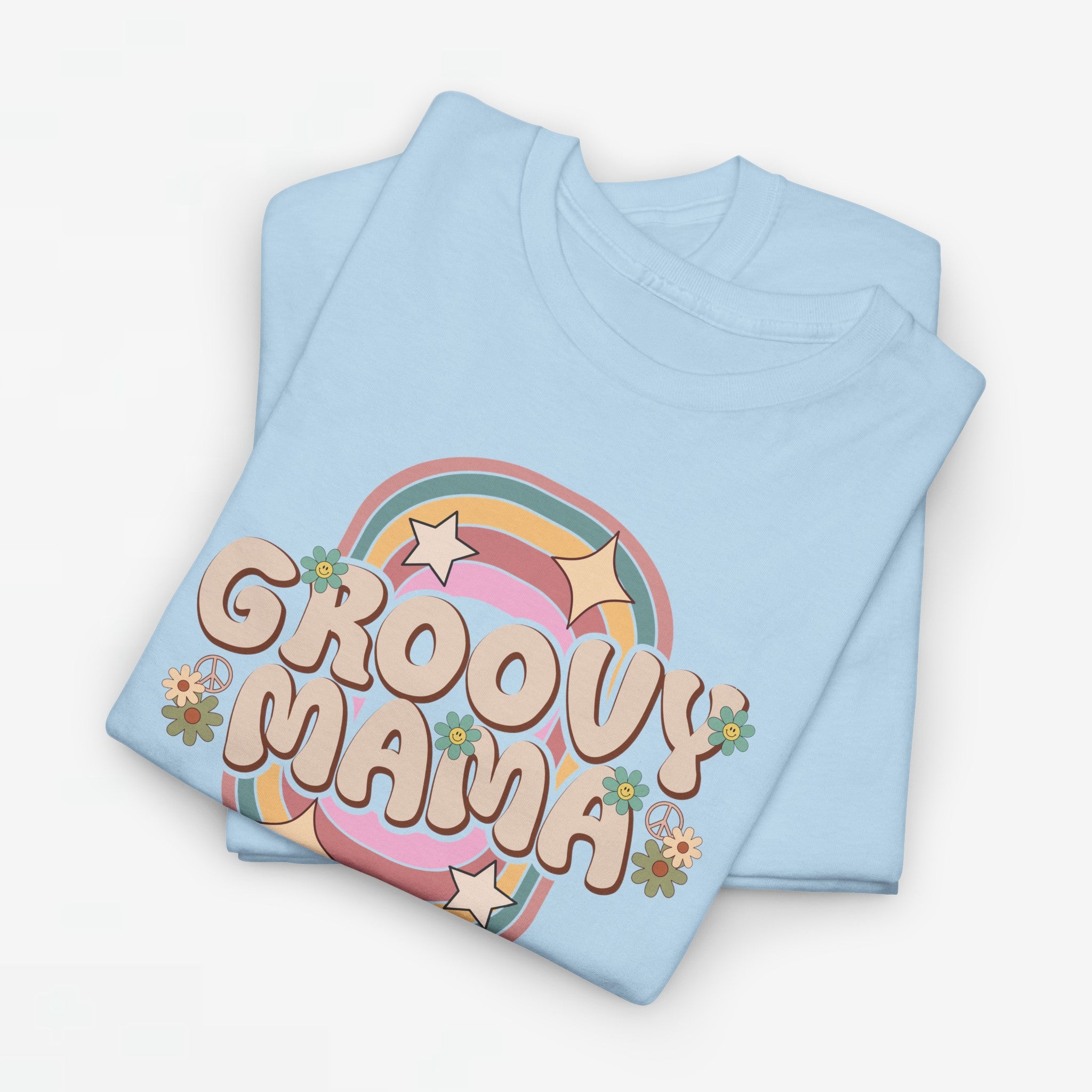 Moederdag Mama Cadeau - T-shirt - Groovy Mama - Oversized - #45