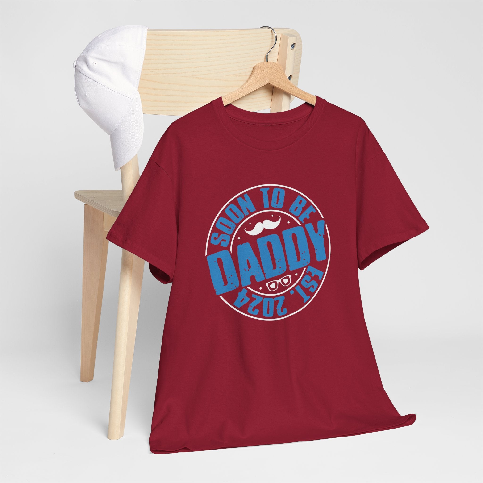 Vaderdag Papa Cadeau - T-shirt - Soon to be Daddy EST 2024 - Oversized #29