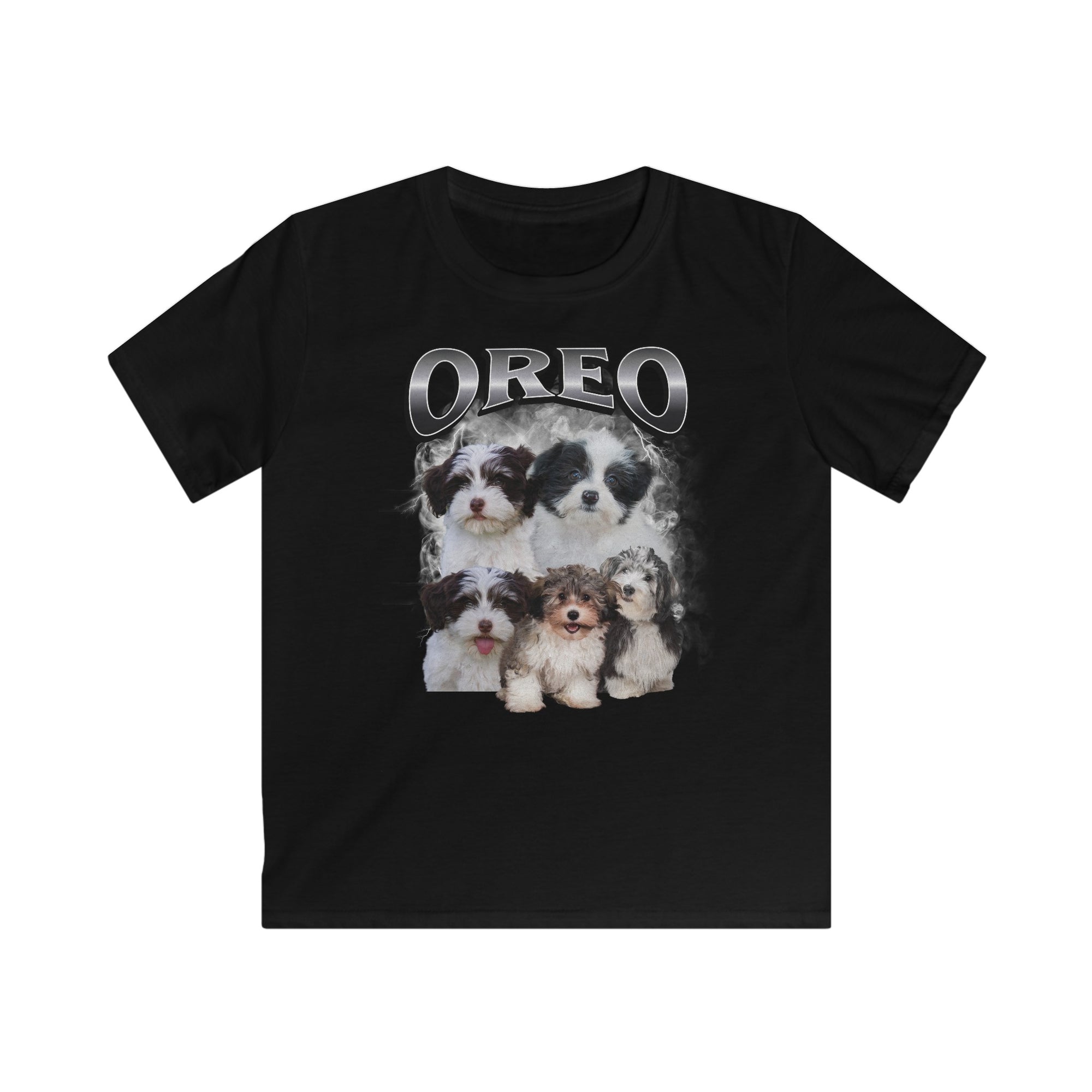 Gepersonaliseerd kinder t-shirt met huisdierfoto