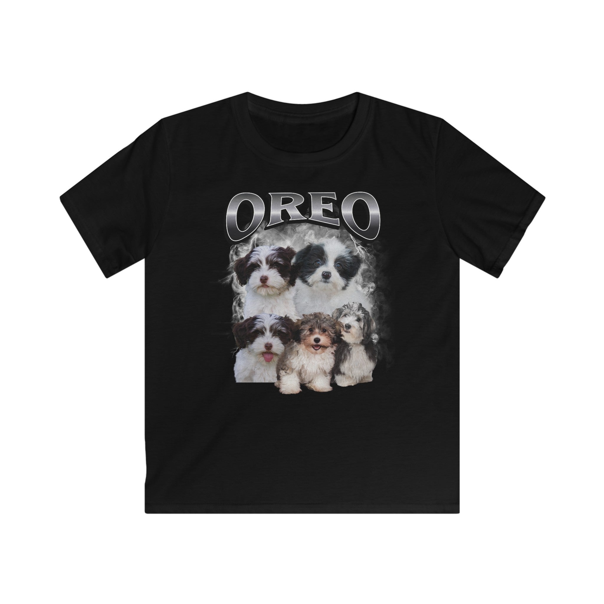 Gepersonaliseerd kinder t-shirt met huisdierfoto