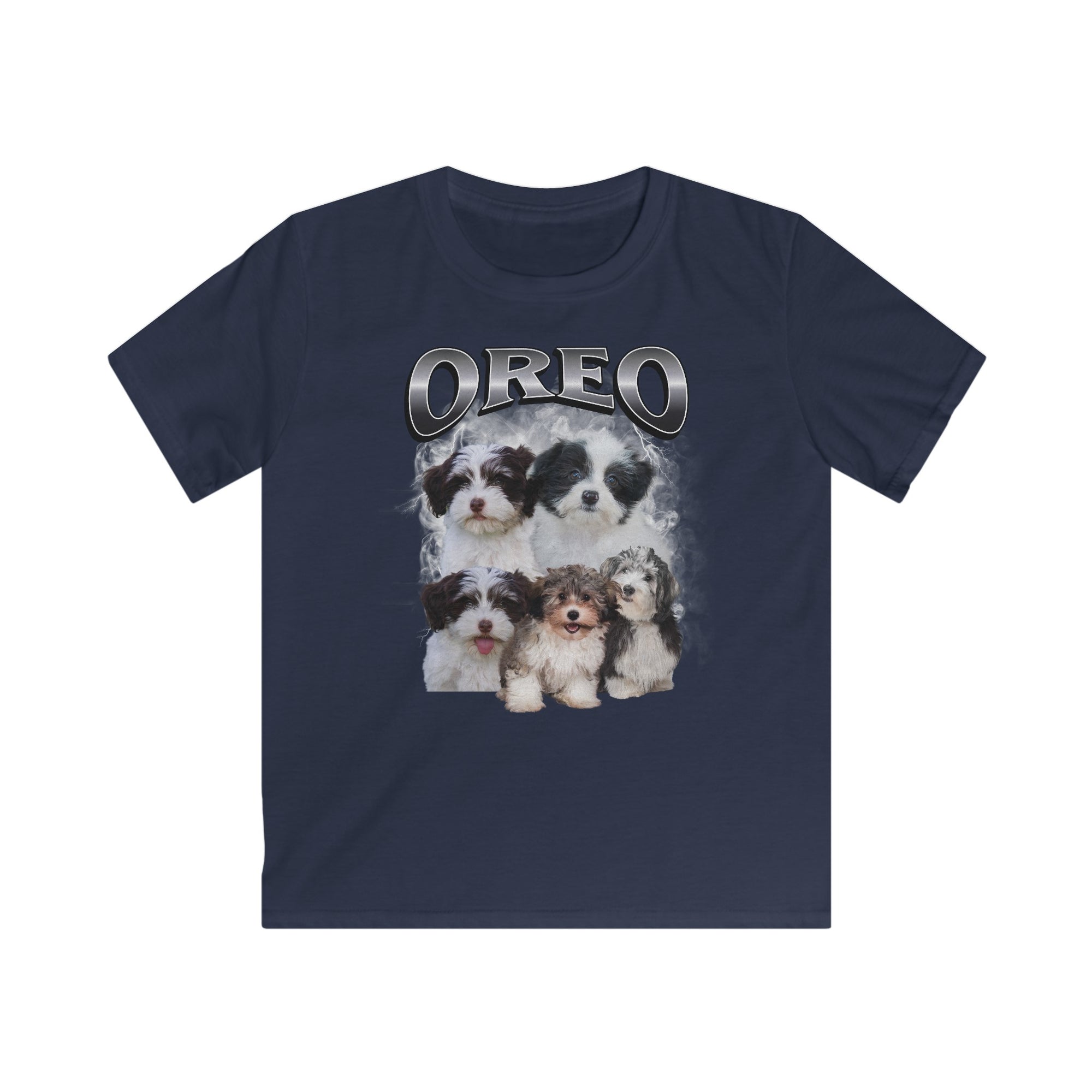 Gepersonaliseerd kinder t-shirt met huisdierfoto