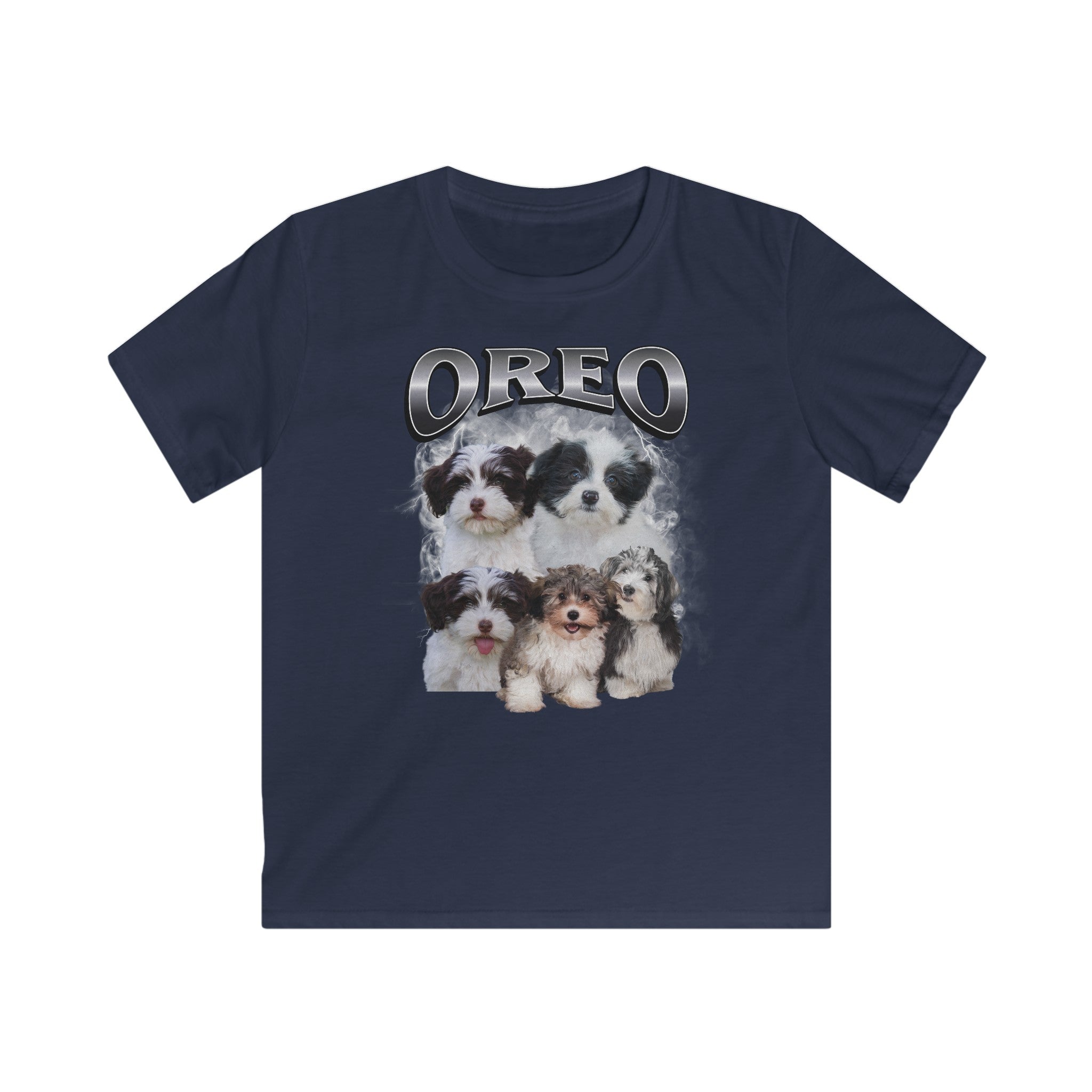 Gepersonaliseerd kinder t-shirt met huisdierfoto