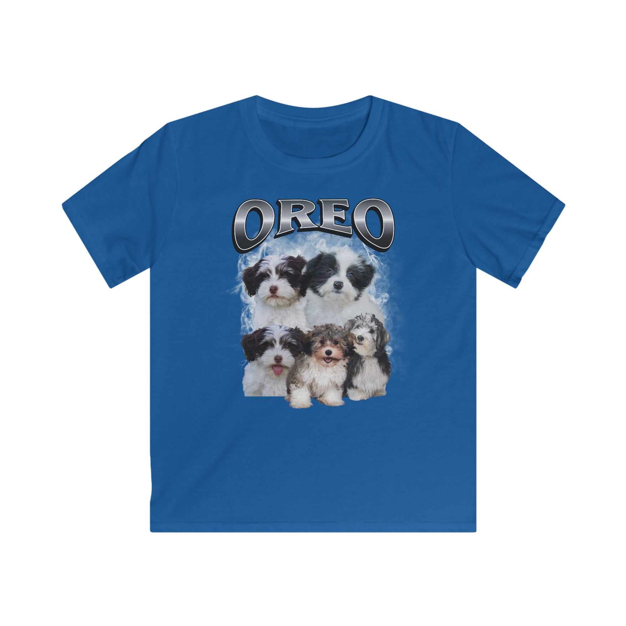 Gepersonaliseerd kinder t-shirt met huisdierfoto