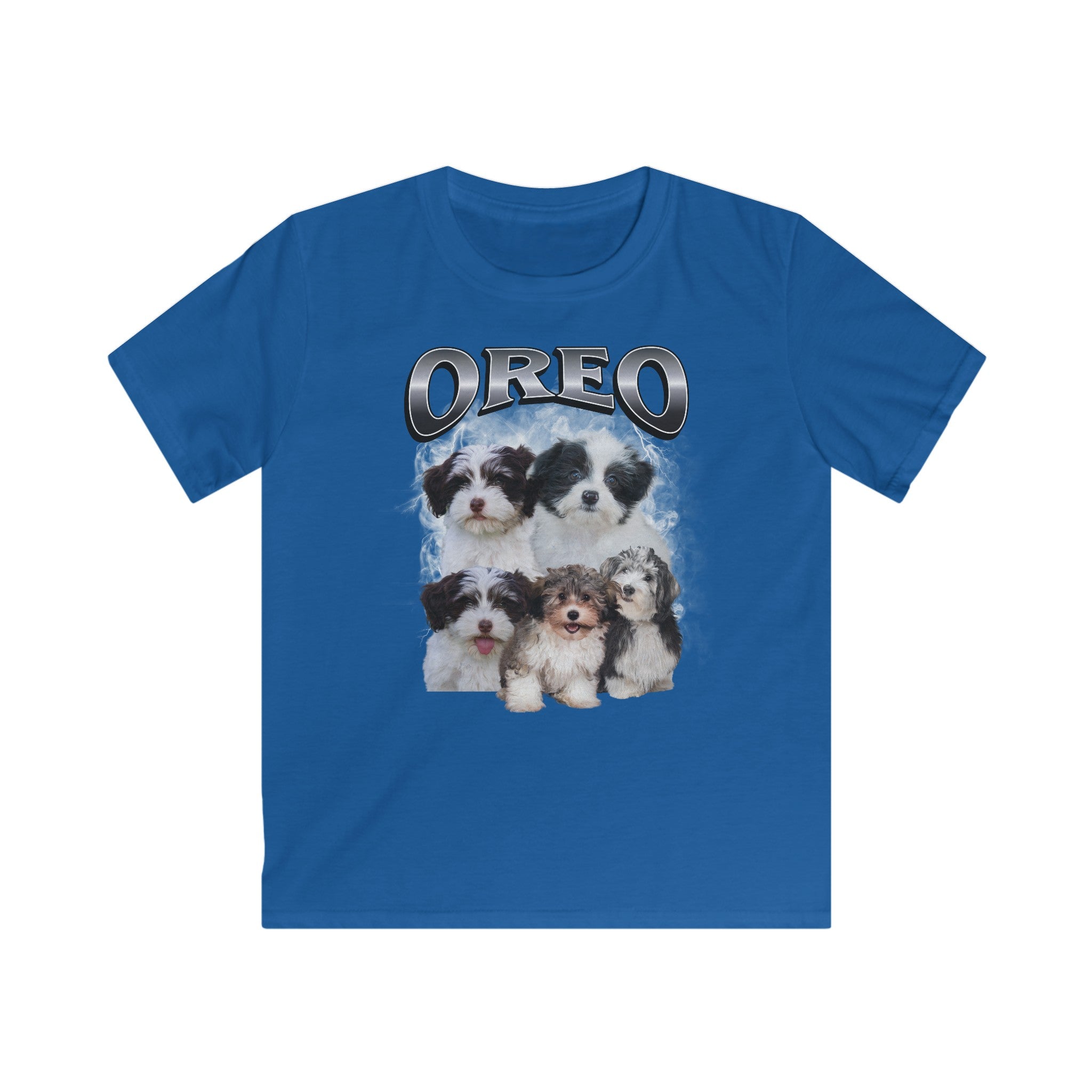 Gepersonaliseerd kinder t-shirt met huisdierfoto