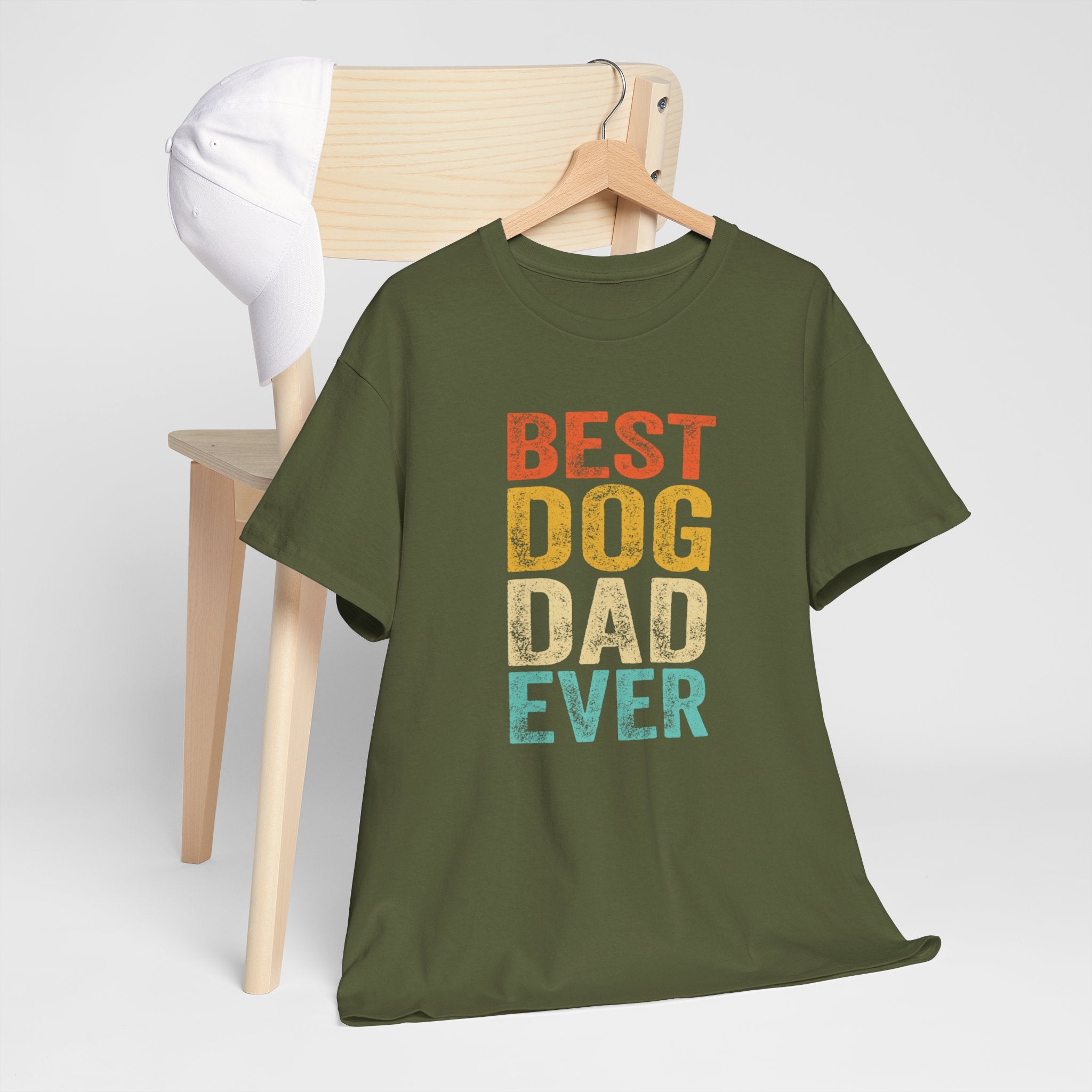 Vaderdag Papa Cadeau - T-shirt - Best Dog Dad Ever - Oversized #27
