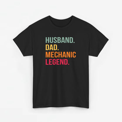 Vaderdag Papa Cadeau - T-shirt - Husband Dad Mechanic Legend - Oversized #46